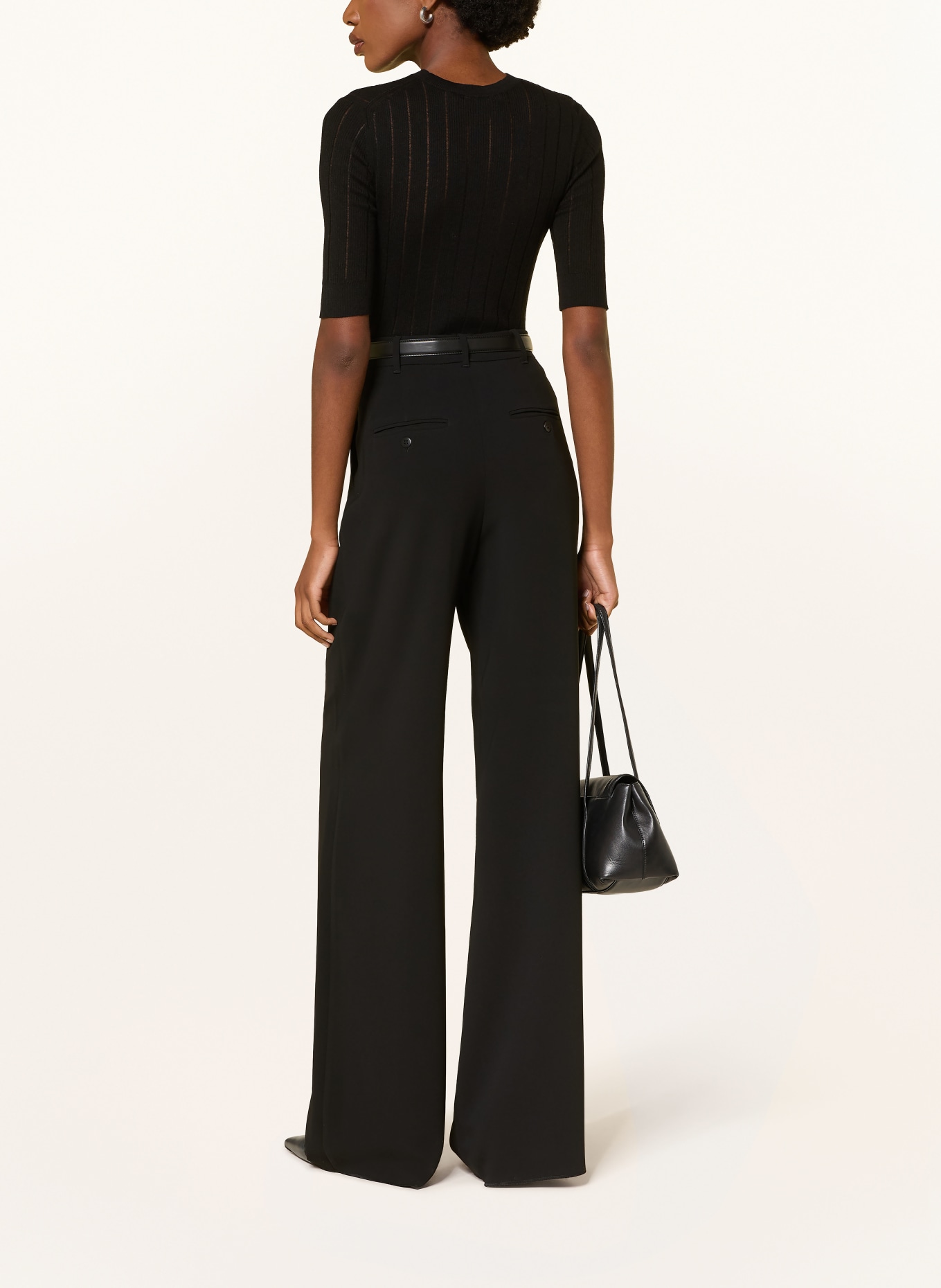 Max Mara STUDIO RAGNO Knit shirt: BLACK