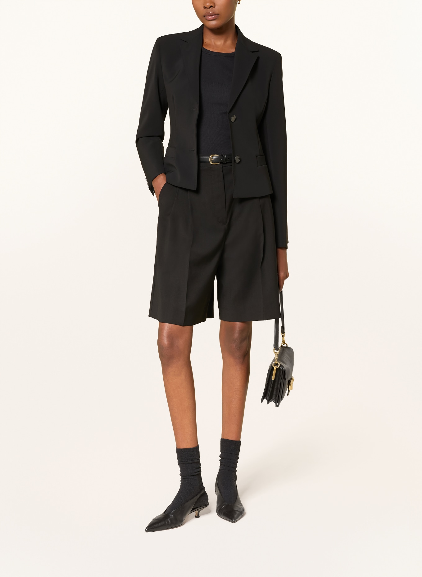 Max Mara STUDIO Short ADORNO: NOIR