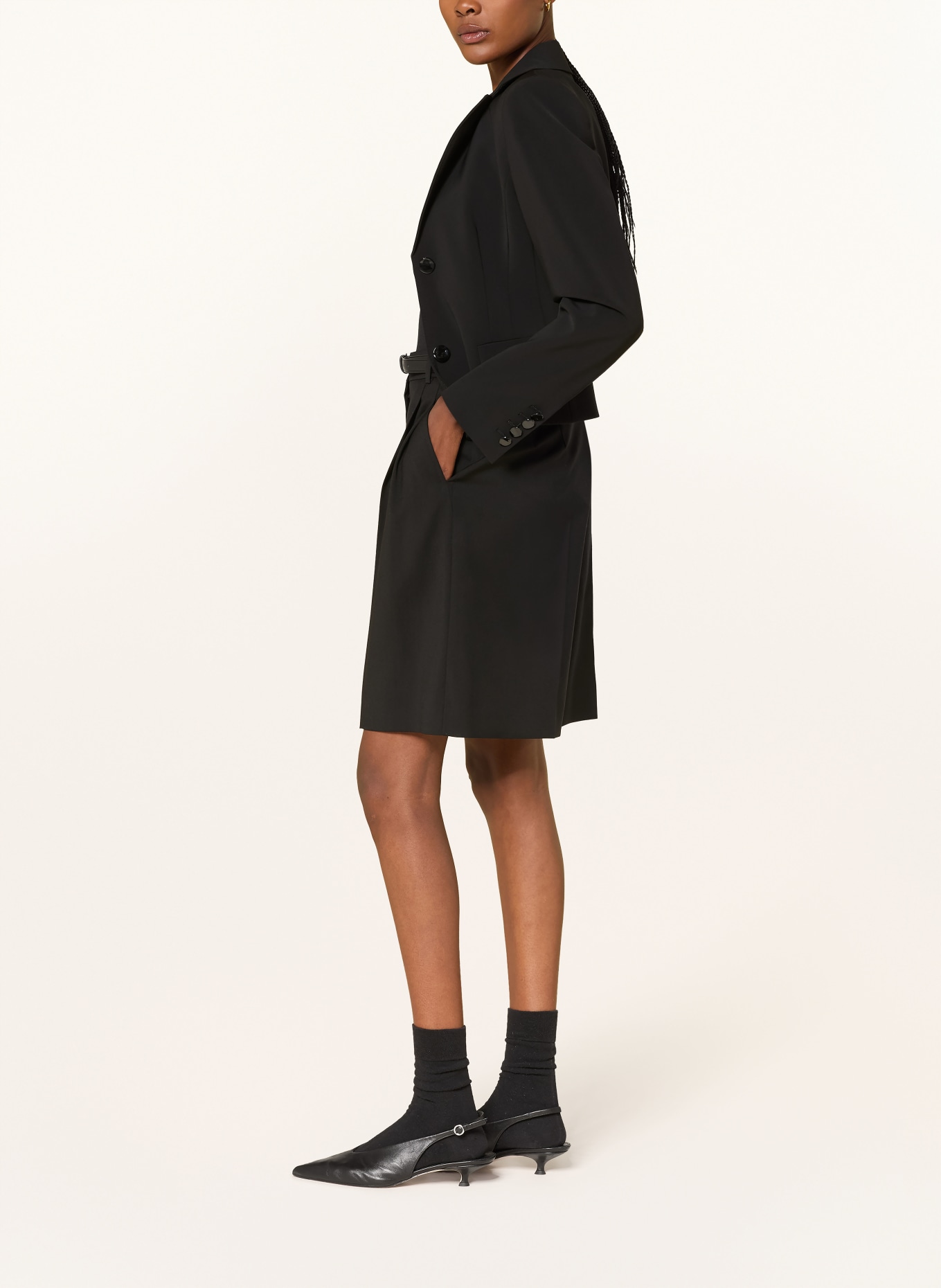 Max Mara STUDIO Short ADORNO: NOIR