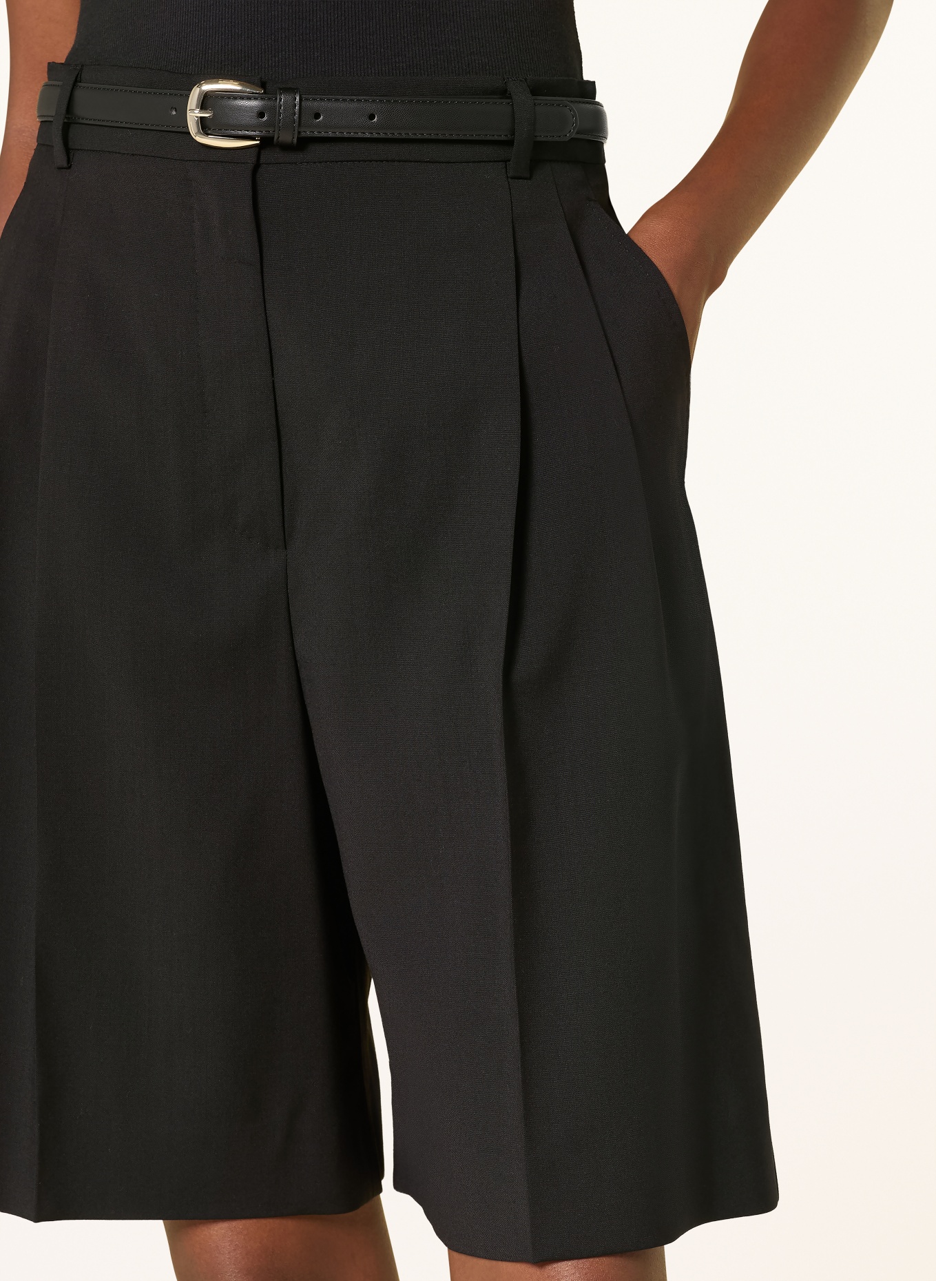 Max Mara STUDIO Short ADORNO: NOIR