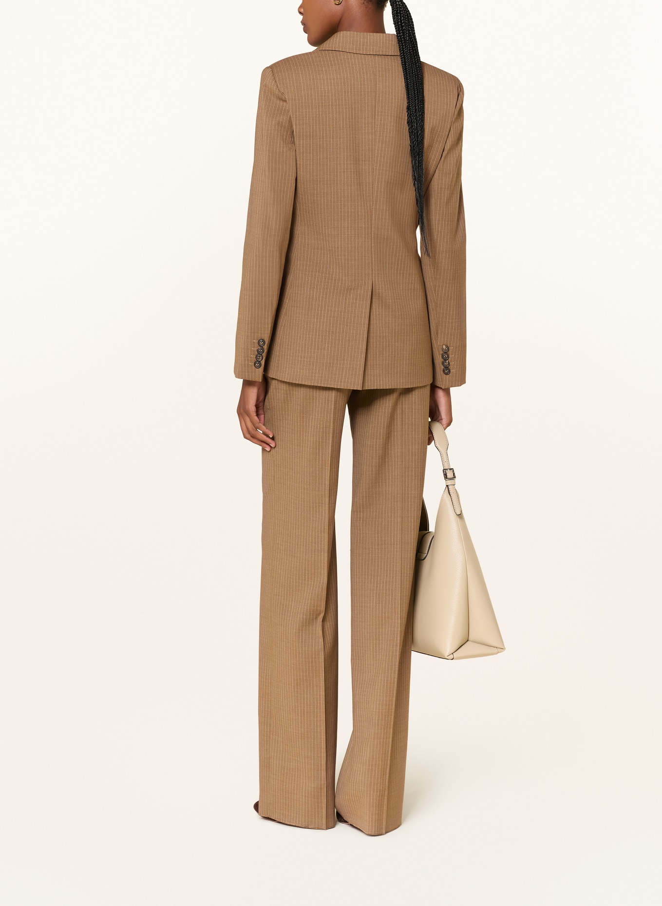 Max Mara STUDIO Marlenehose CAMBUSA: CAMEL / WEISS