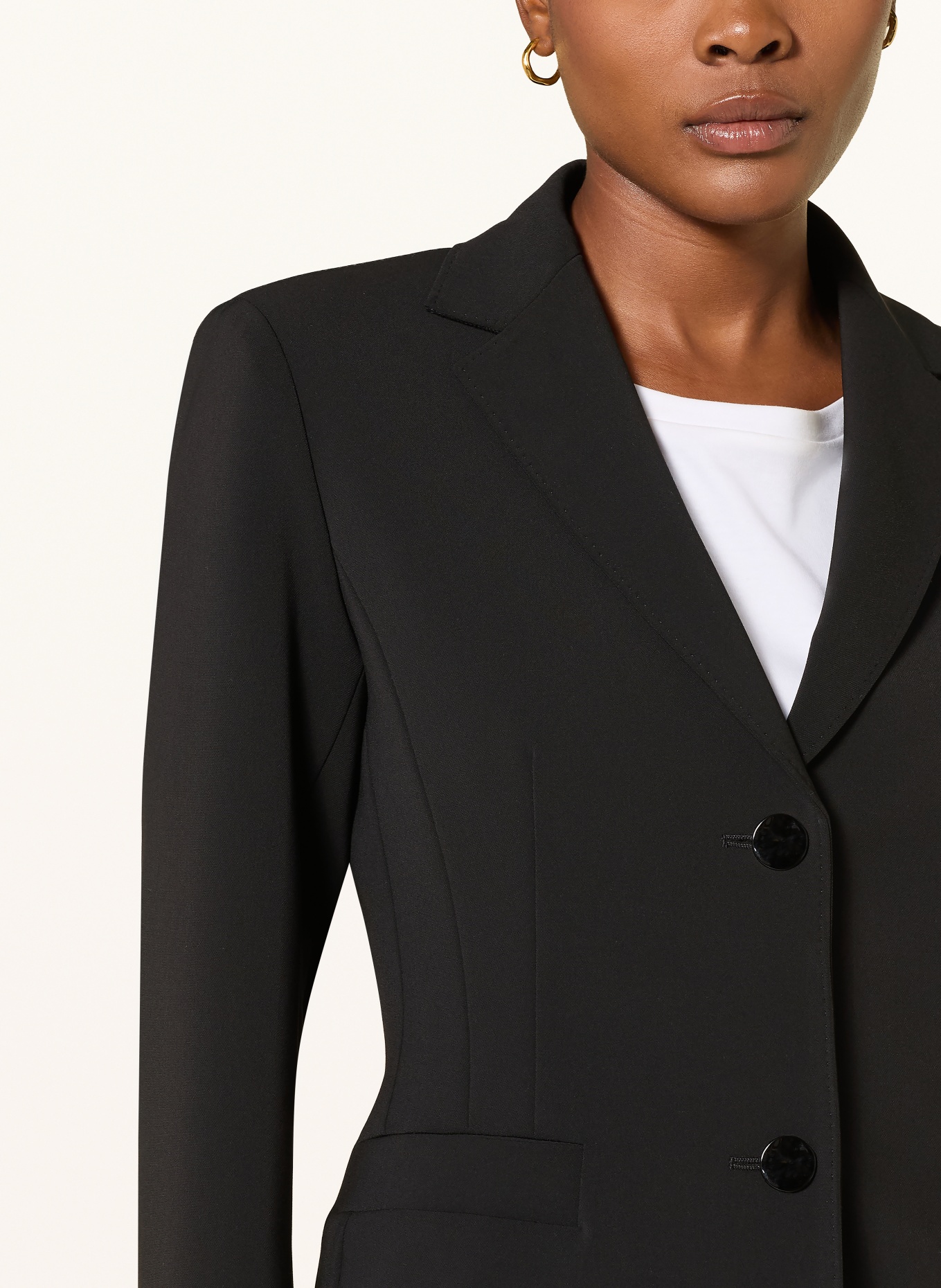 Max Mara STUDIO CANTICO Blazer: BLACK