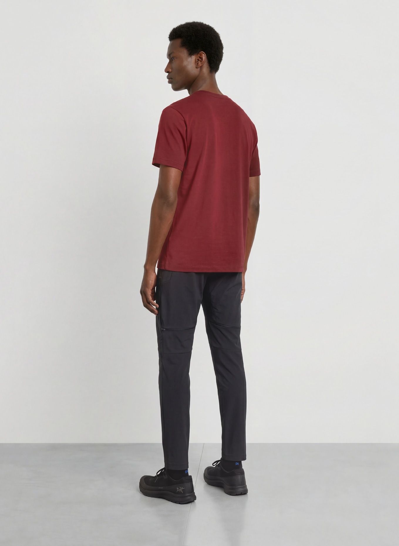 icebreaker Tricou MERINO 150 TECH LITE: ROȘU ÎNCHIS
