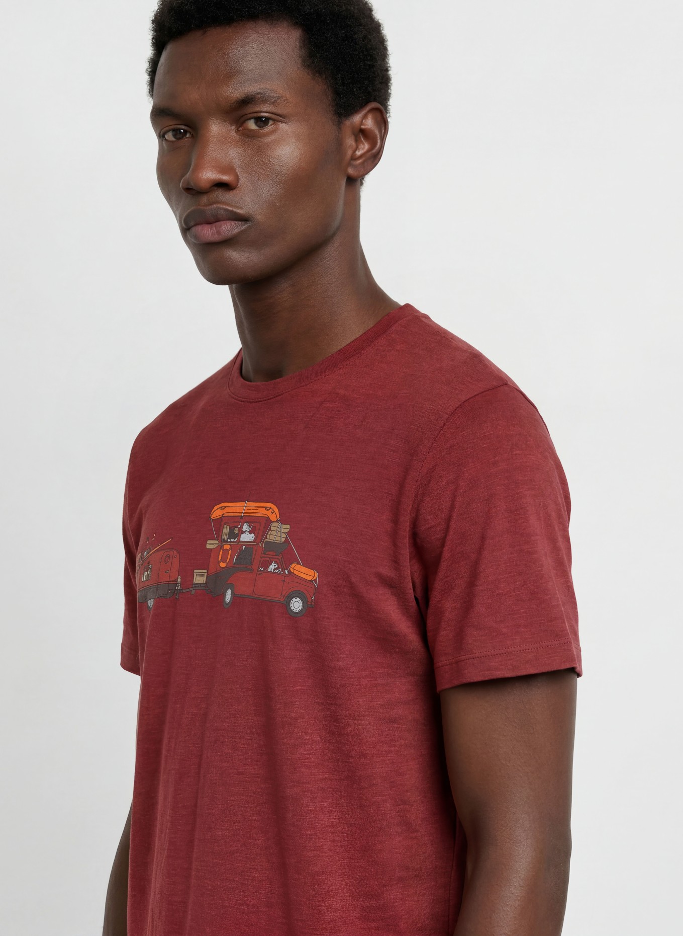 icebreaker Tricou MERINO 150 TECH LITE: ROȘU ÎNCHIS