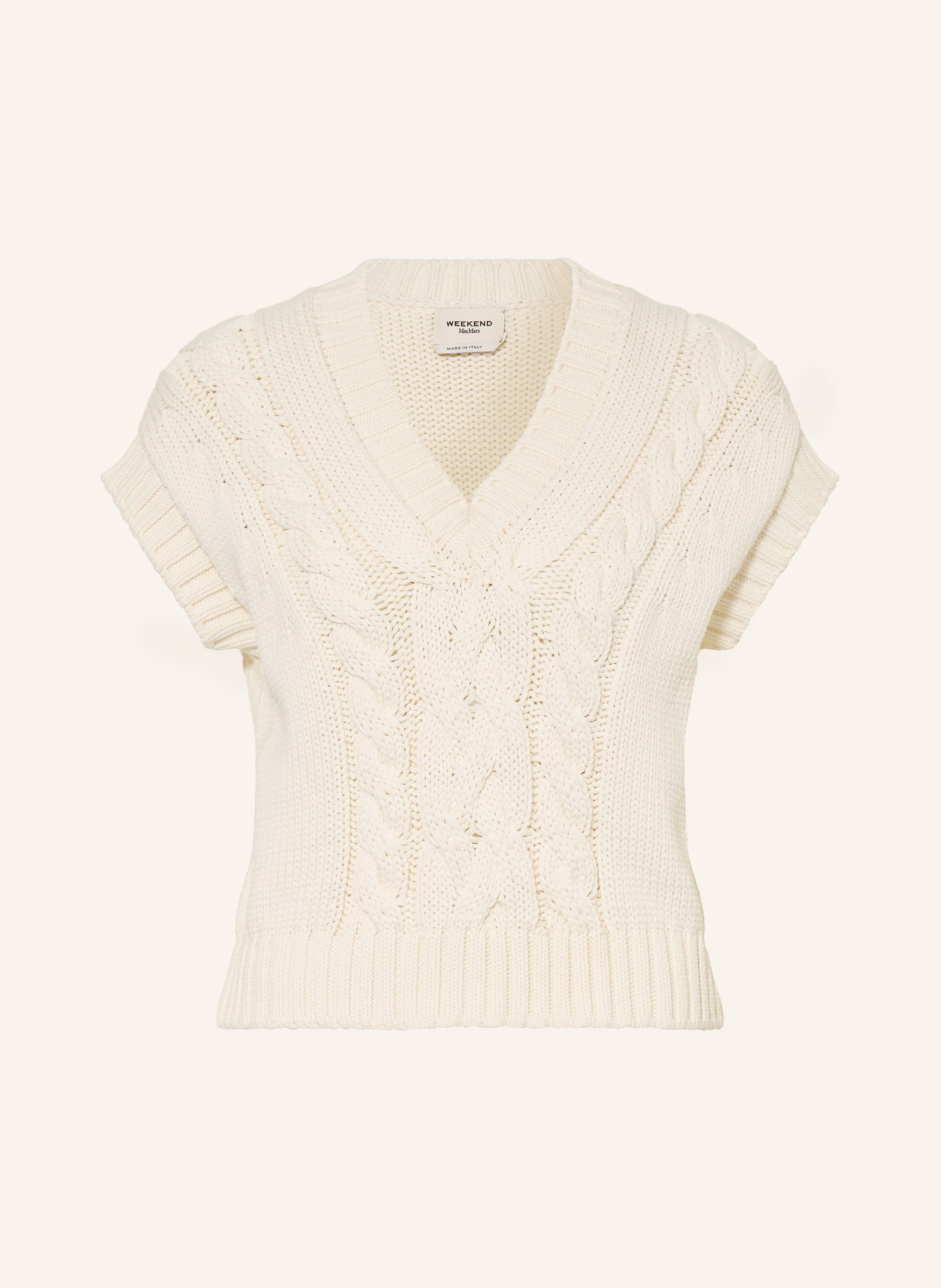 WEEKEND Max Mara Tunika PASCIA: ECRU