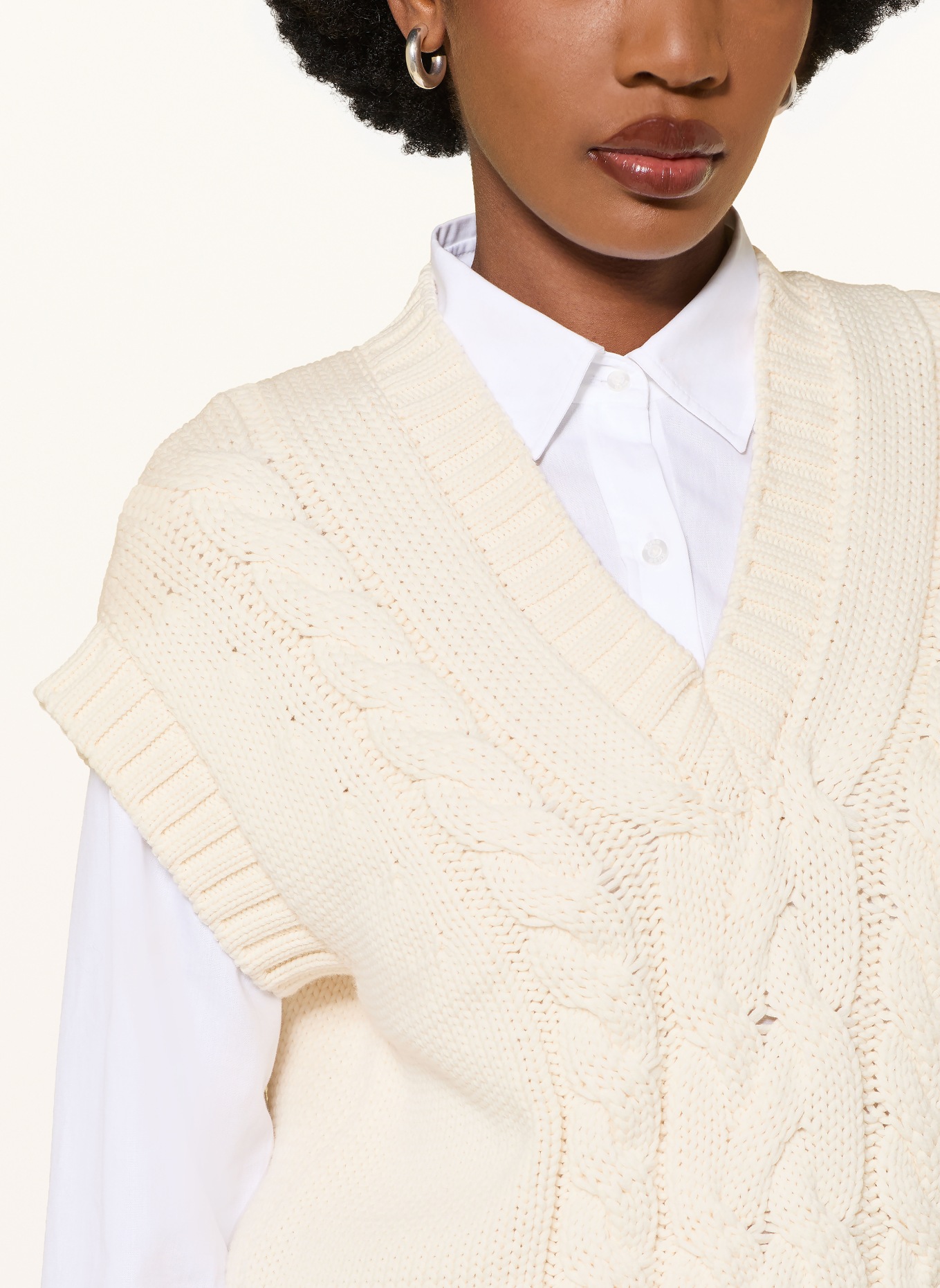 WEEKEND Max Mara Tunika PASCIA: ECRU