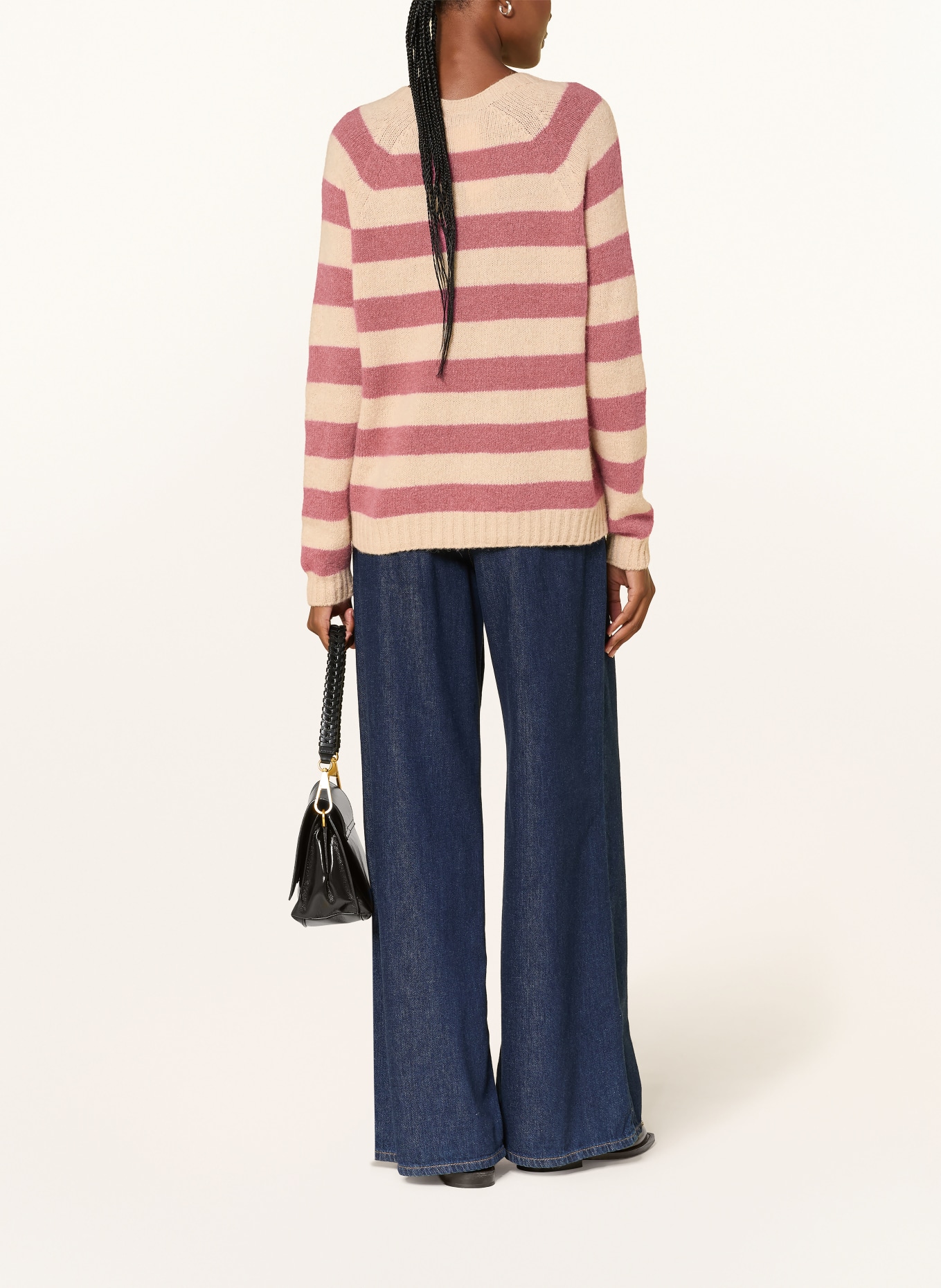 WEEKEND Max Mara Tröja GHIACCI med alpacka: GAMMALROSA / BEIGE