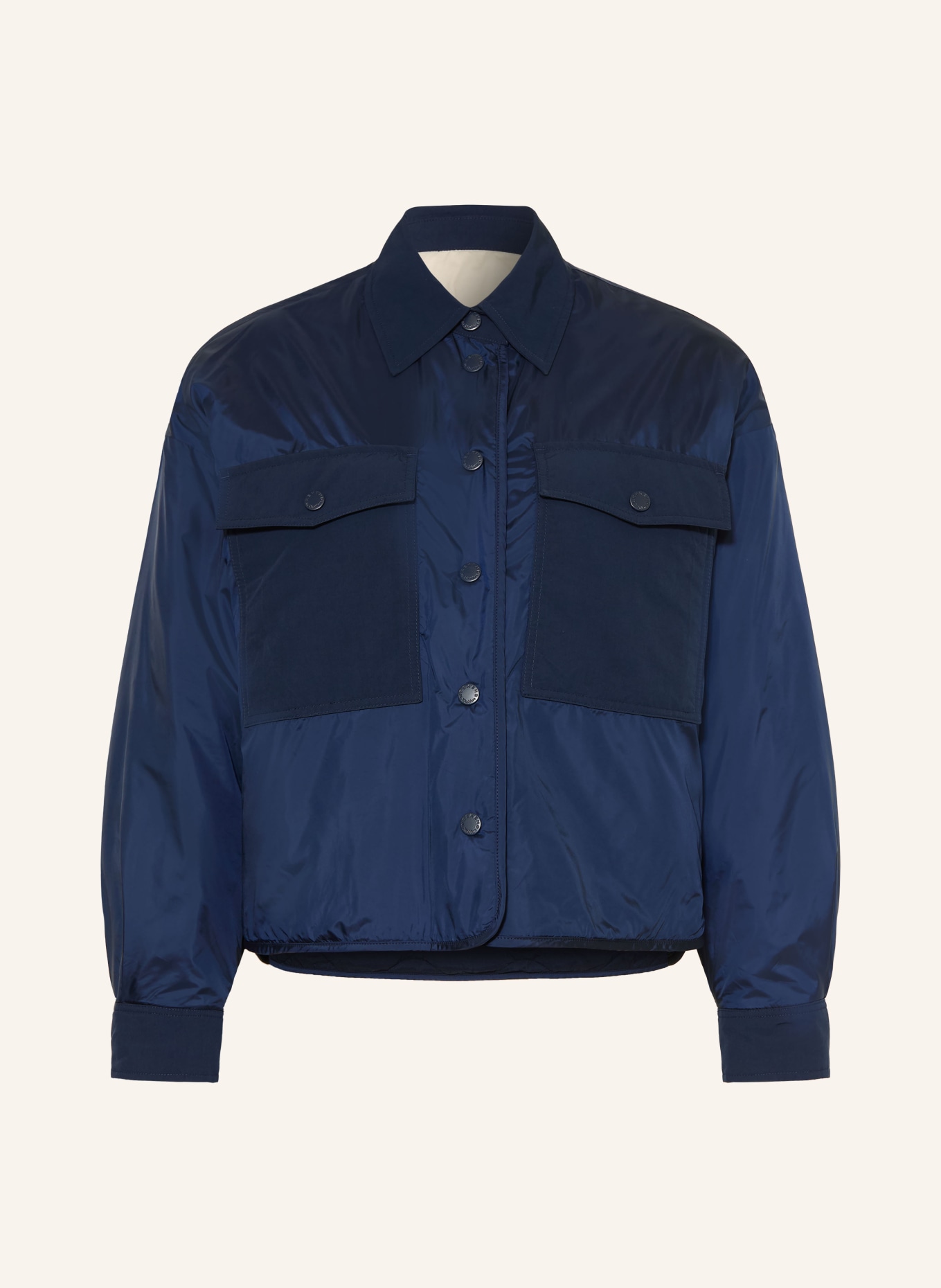 WEEKEND Max Mara Kurtka SUGHERO dwustronna: GRANATOWY