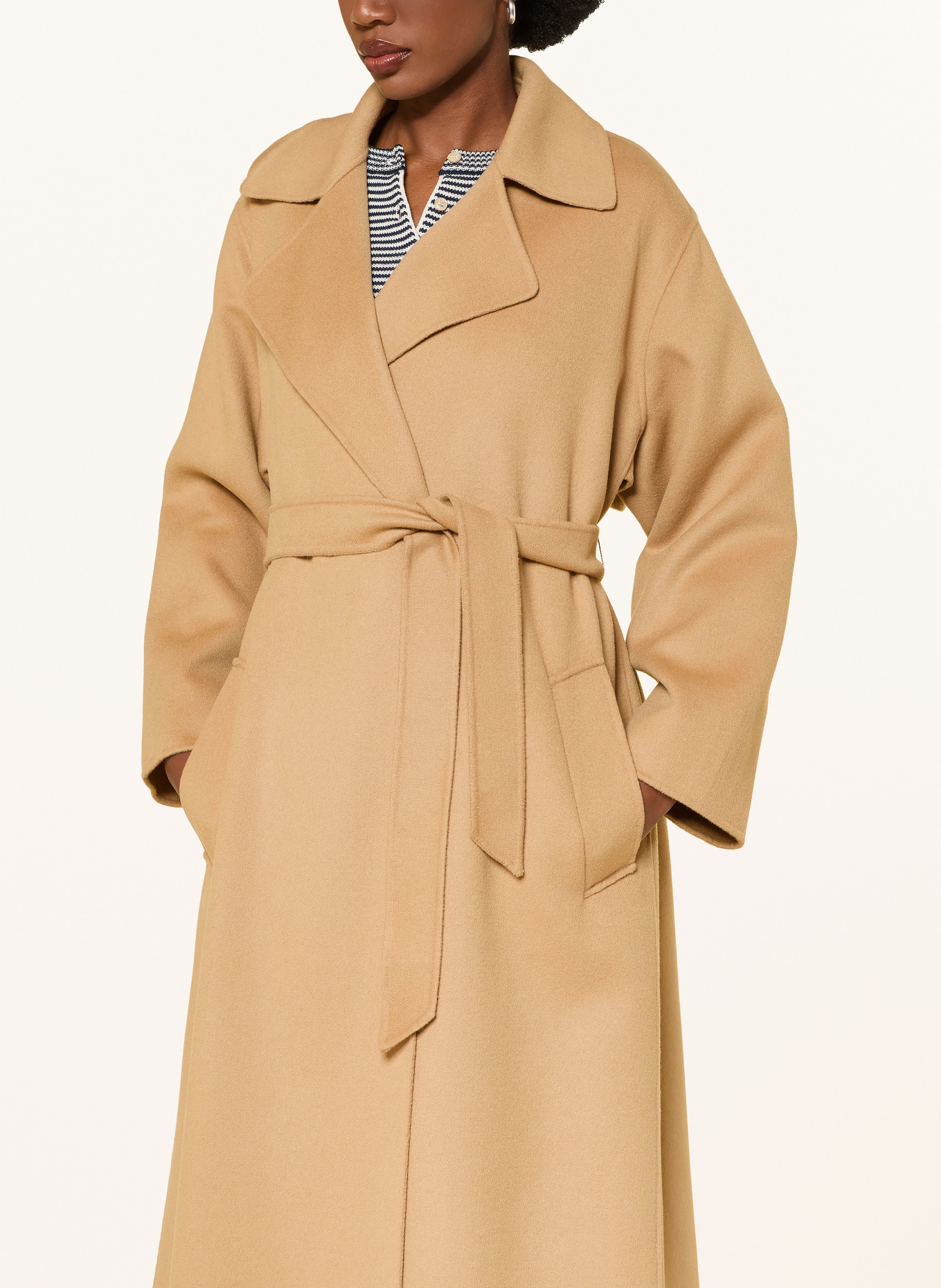 WEEKEND Max Mara OPEROSO Wool coat: CAMEL