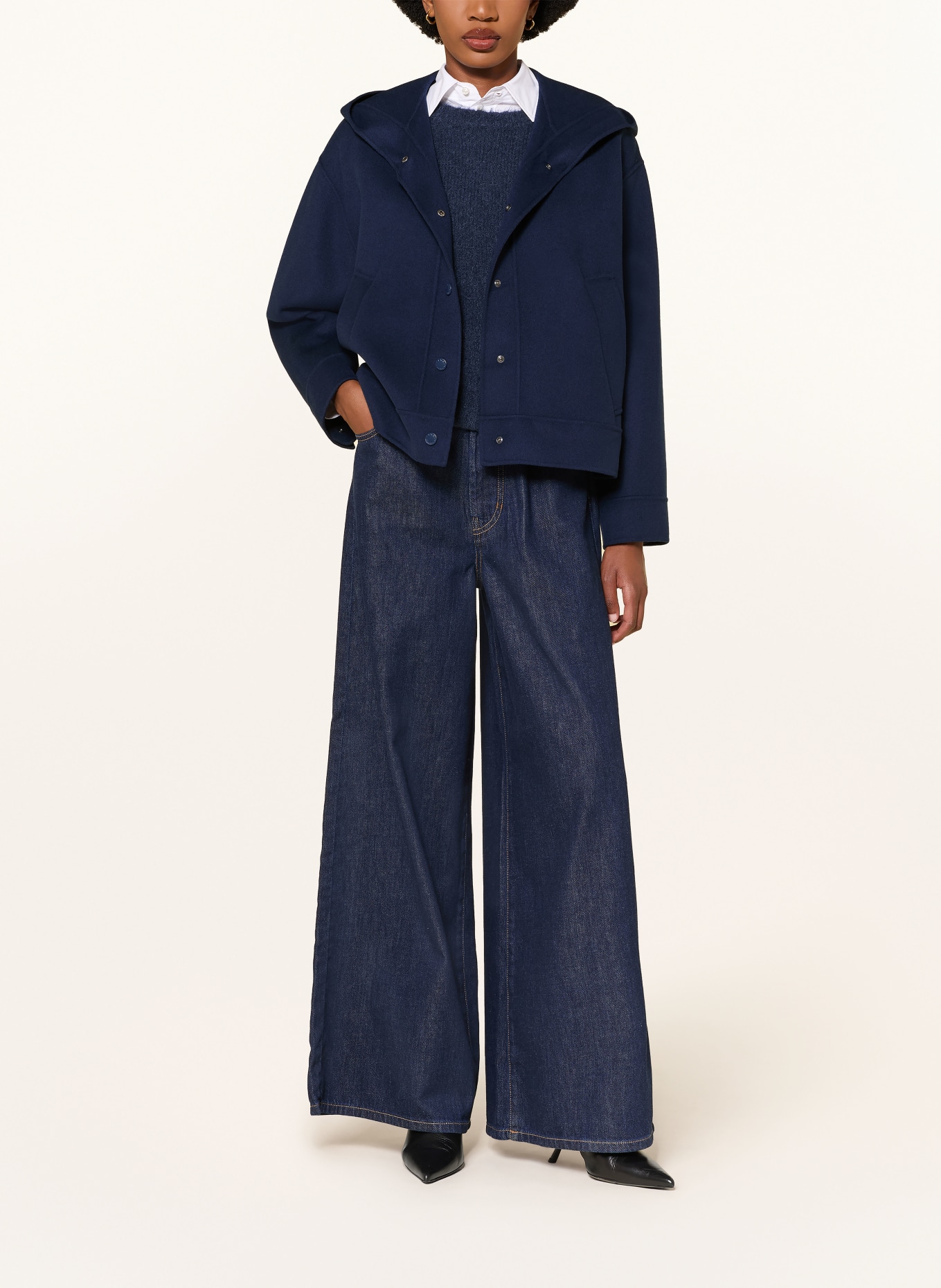 WEEKEND Max Mara Jacke RIDENTE: DUNKELBLAU