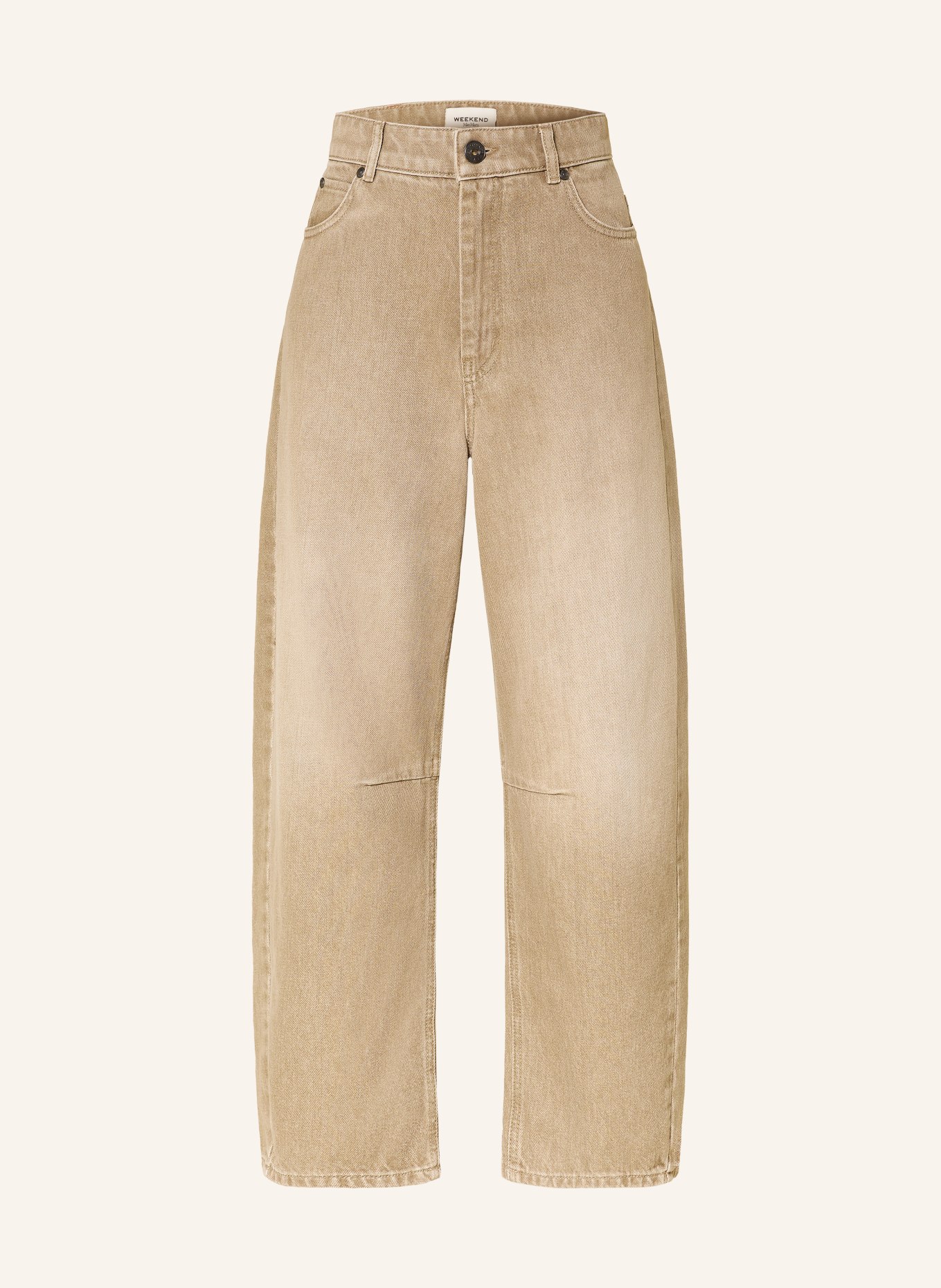 WEEKEND Max Mara Barrel-leg jeans ARCADIA: 013 BEIGE