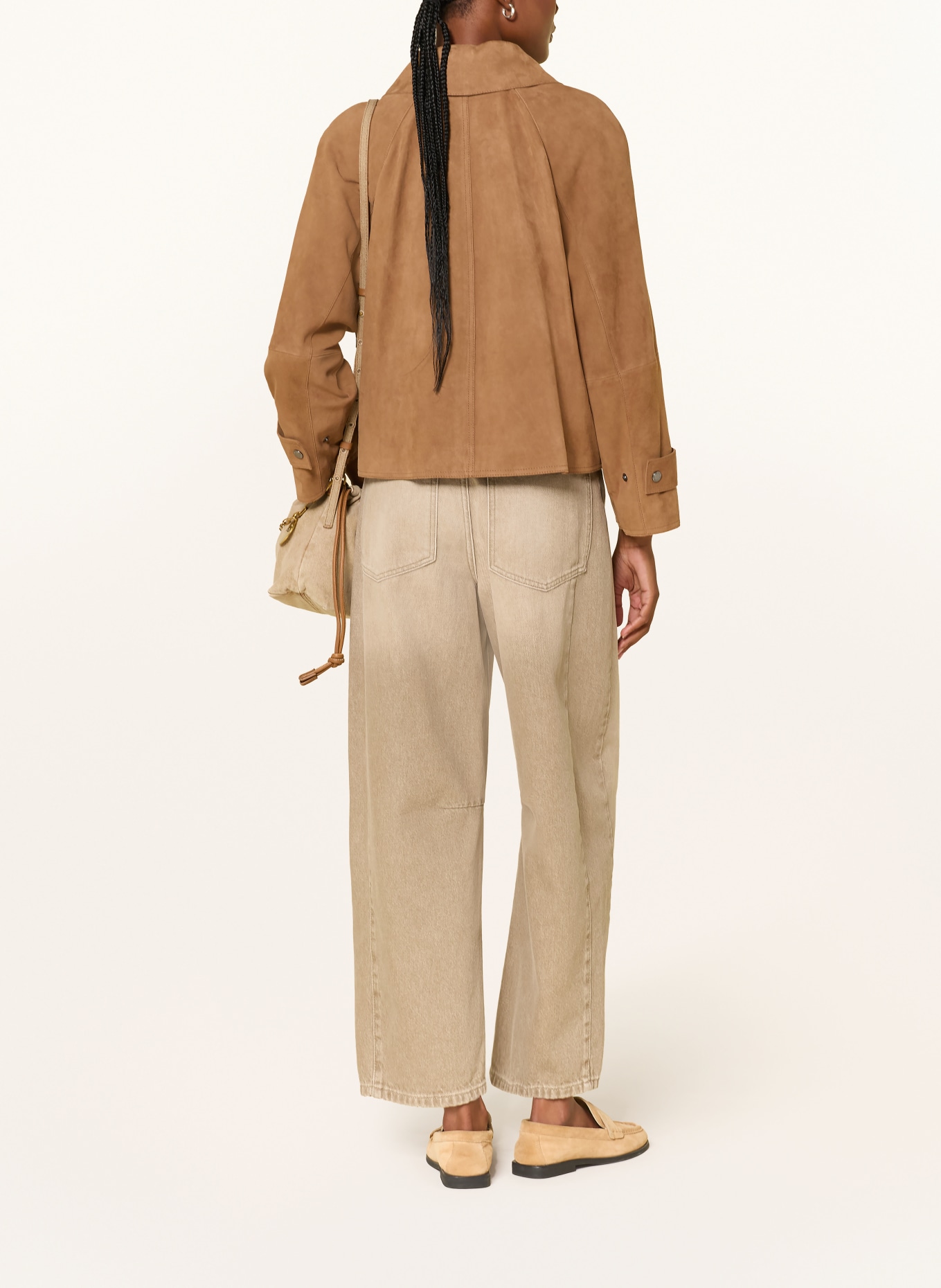 WEEKEND Max Mara Barrel-leg jeans ARCADIA: 013 BEIGE