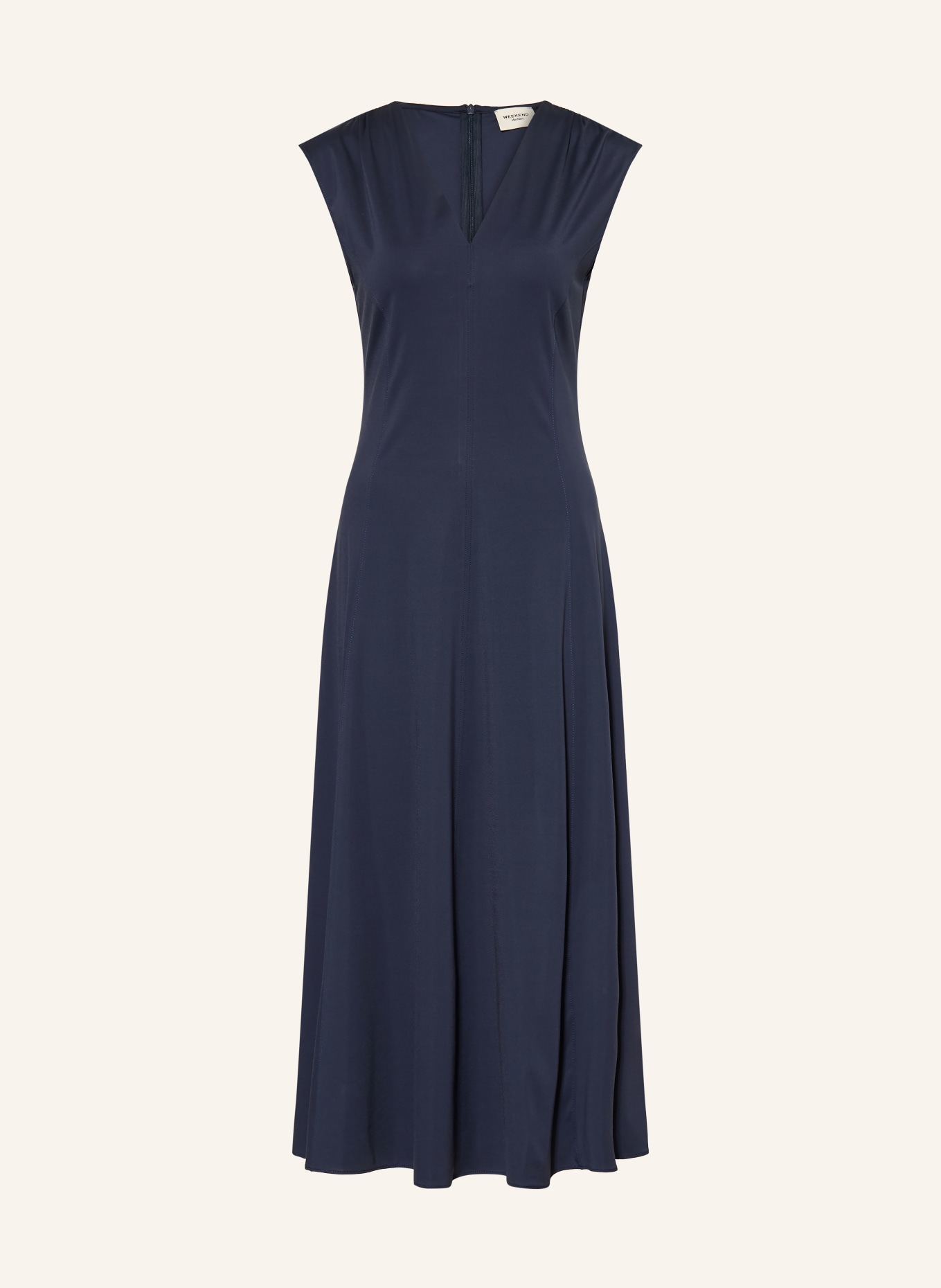 WEEKEND Max Mara Jerseyjurk MASTER: DONKERBLAUW