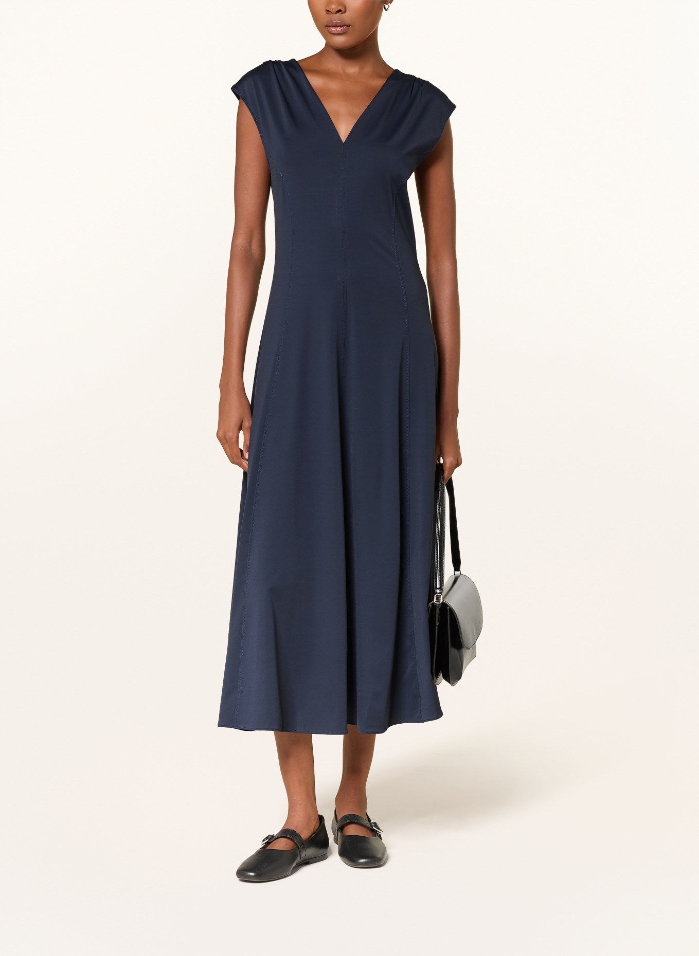WEEKEND Max Mara Jerseyjurk MASTER: DONKERBLAUW