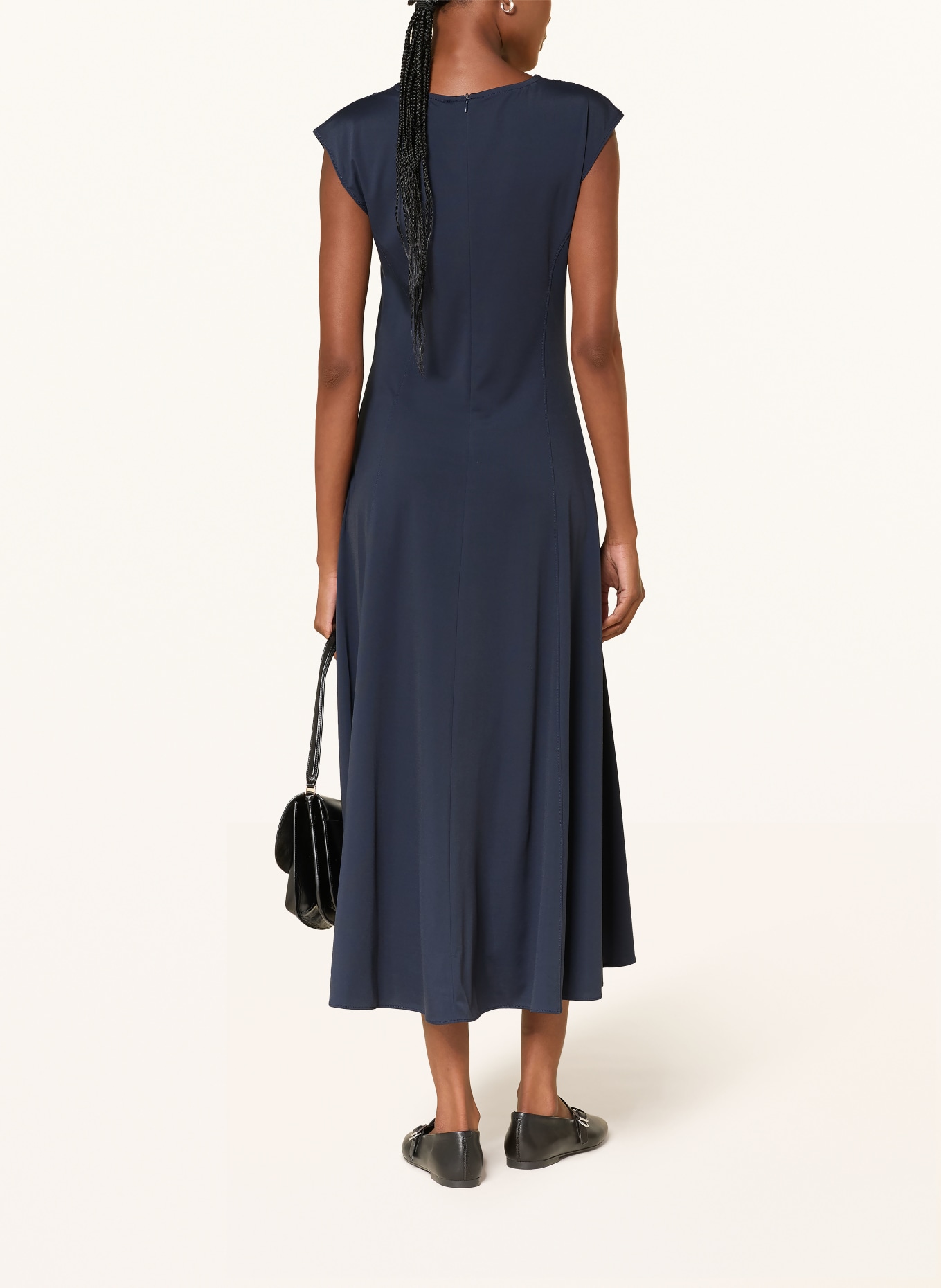WEEKEND Max Mara Jerseyjurk MASTER: DONKERBLAUW