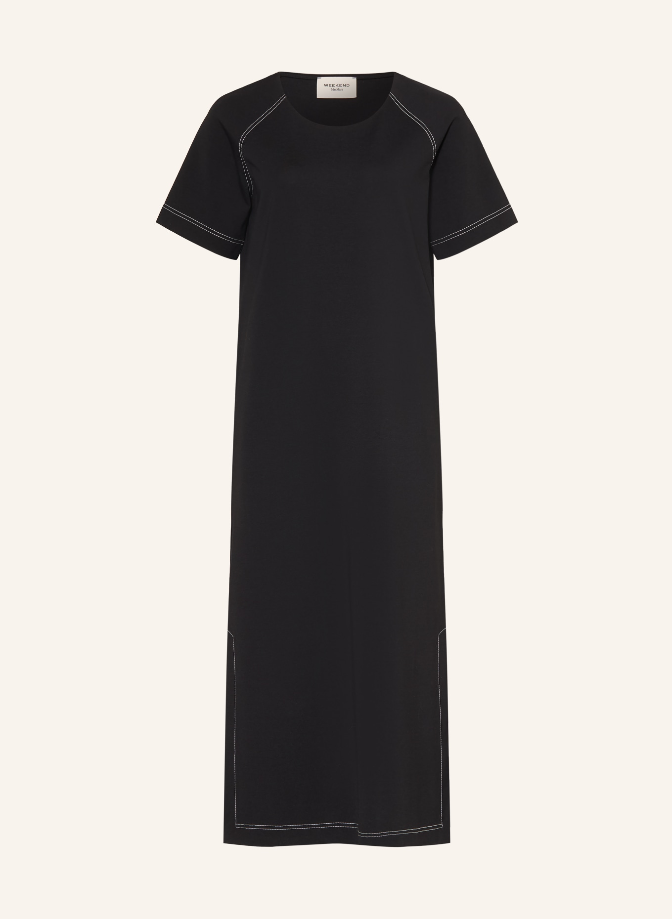 WEEKEND Max Mara Jerseyjurk OSCURI: ZWART / WIT