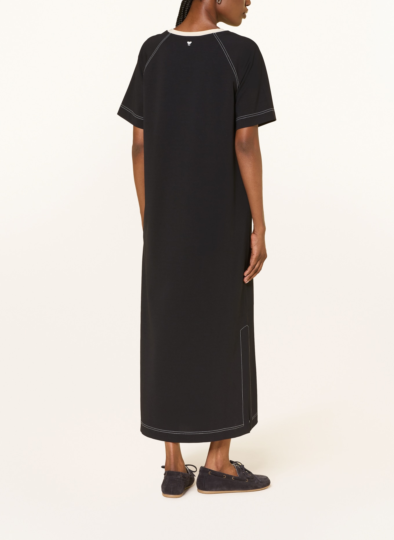 WEEKEND Max Mara Jerseyjurk OSCURI: ZWART / WIT
