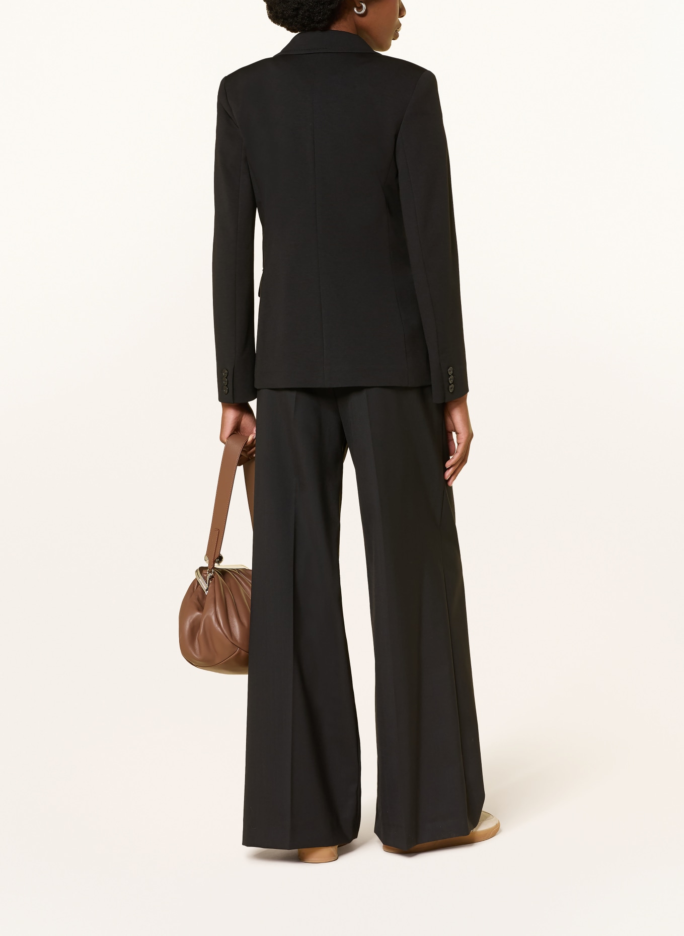 WEEKEND Max Mara Marlene-byxor OVVIO: SVART