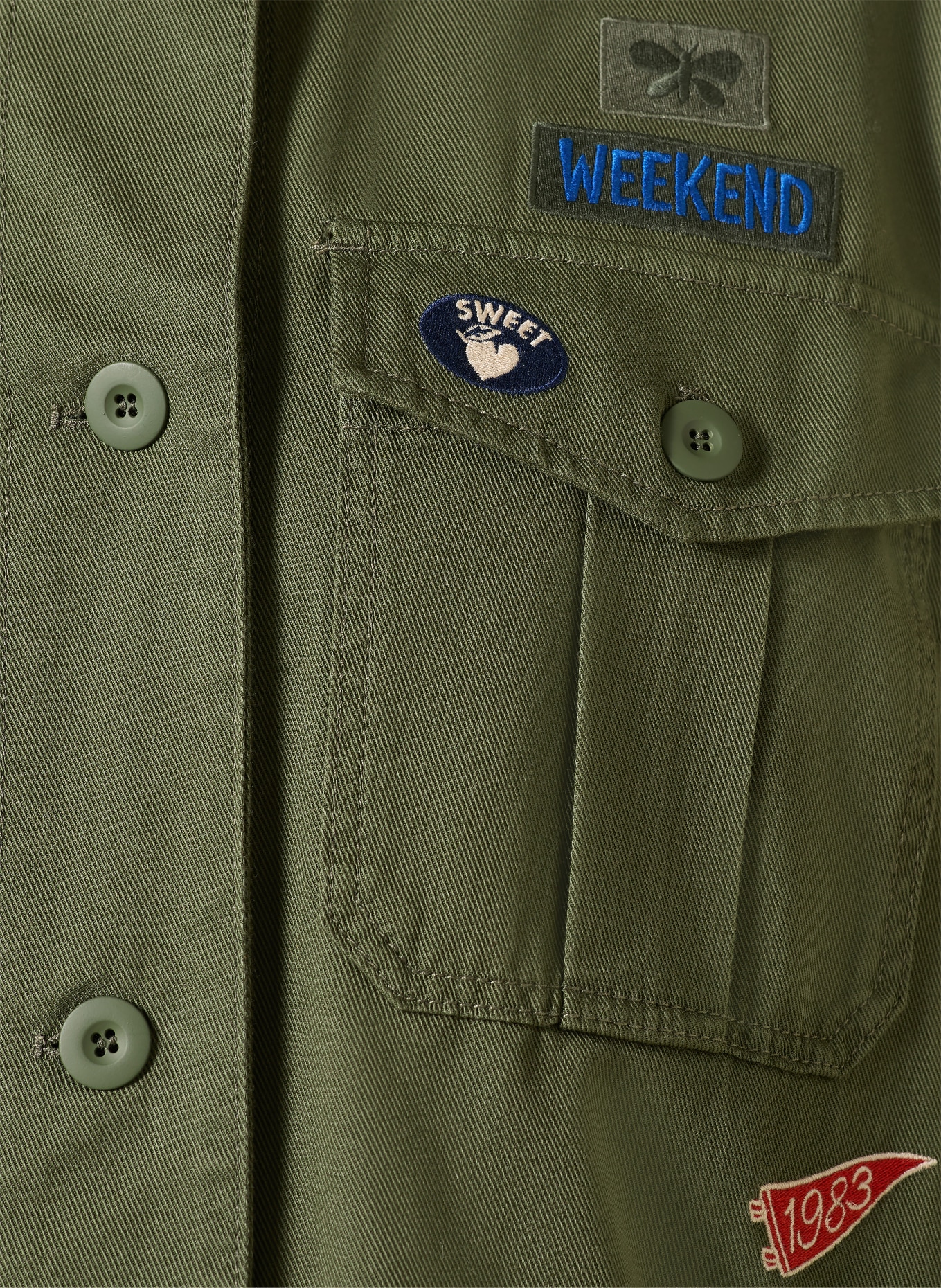 WEEKEND Max Mara RAZZA Overshirt: OLIVE