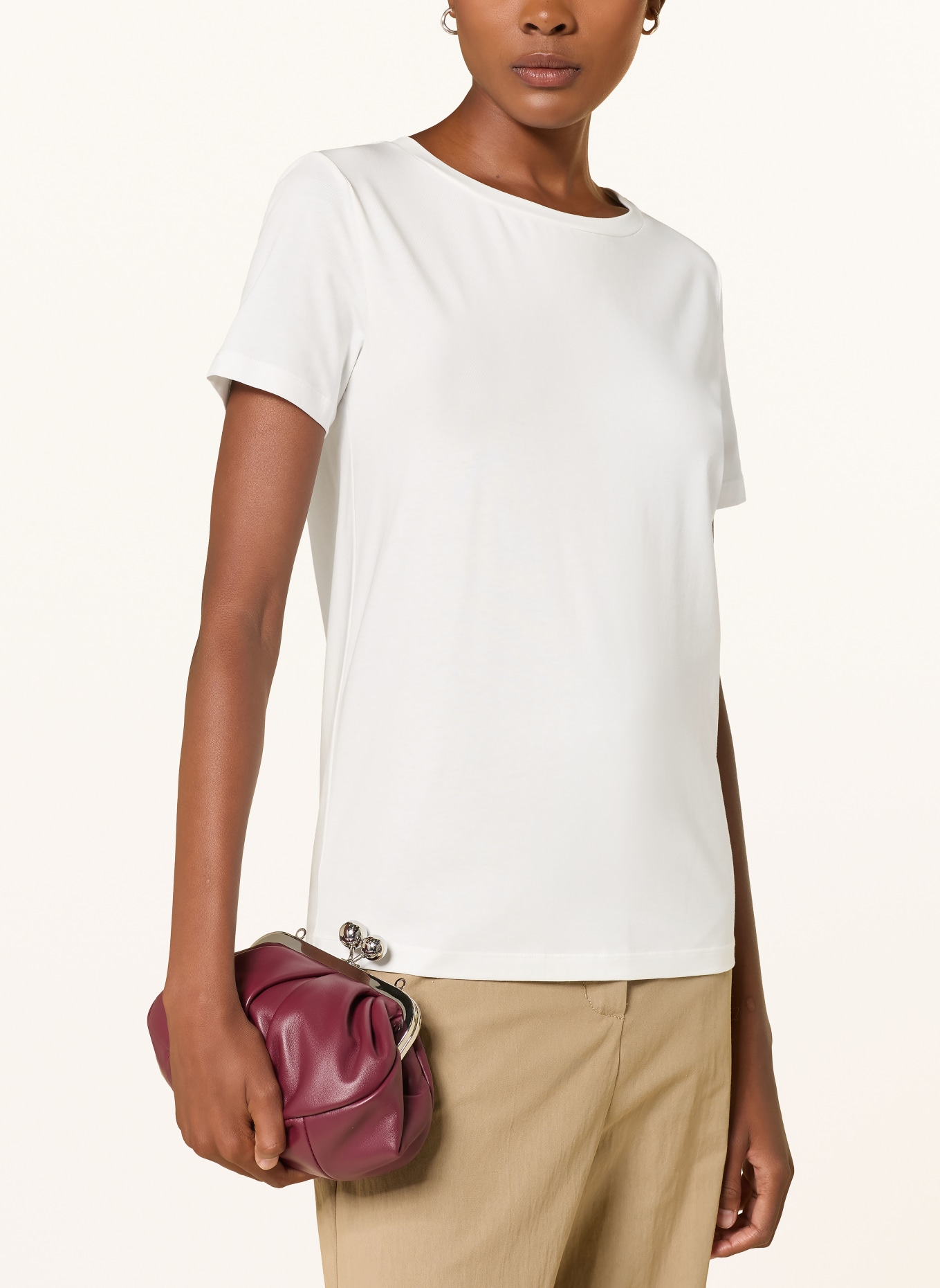 WEEKEND Max Mara T-shirt MULTIB: WHITE