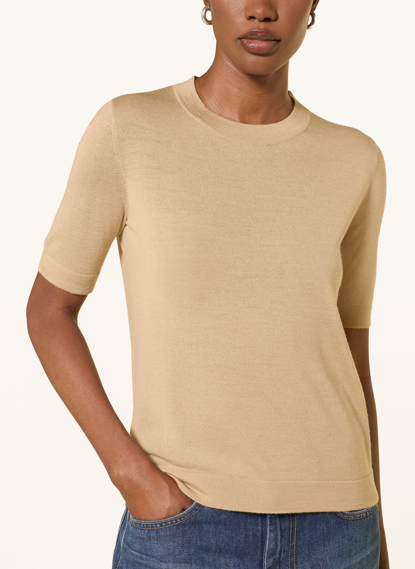 WEEKEND Max Mara Strickshirt TAPIOCA: BEIGE