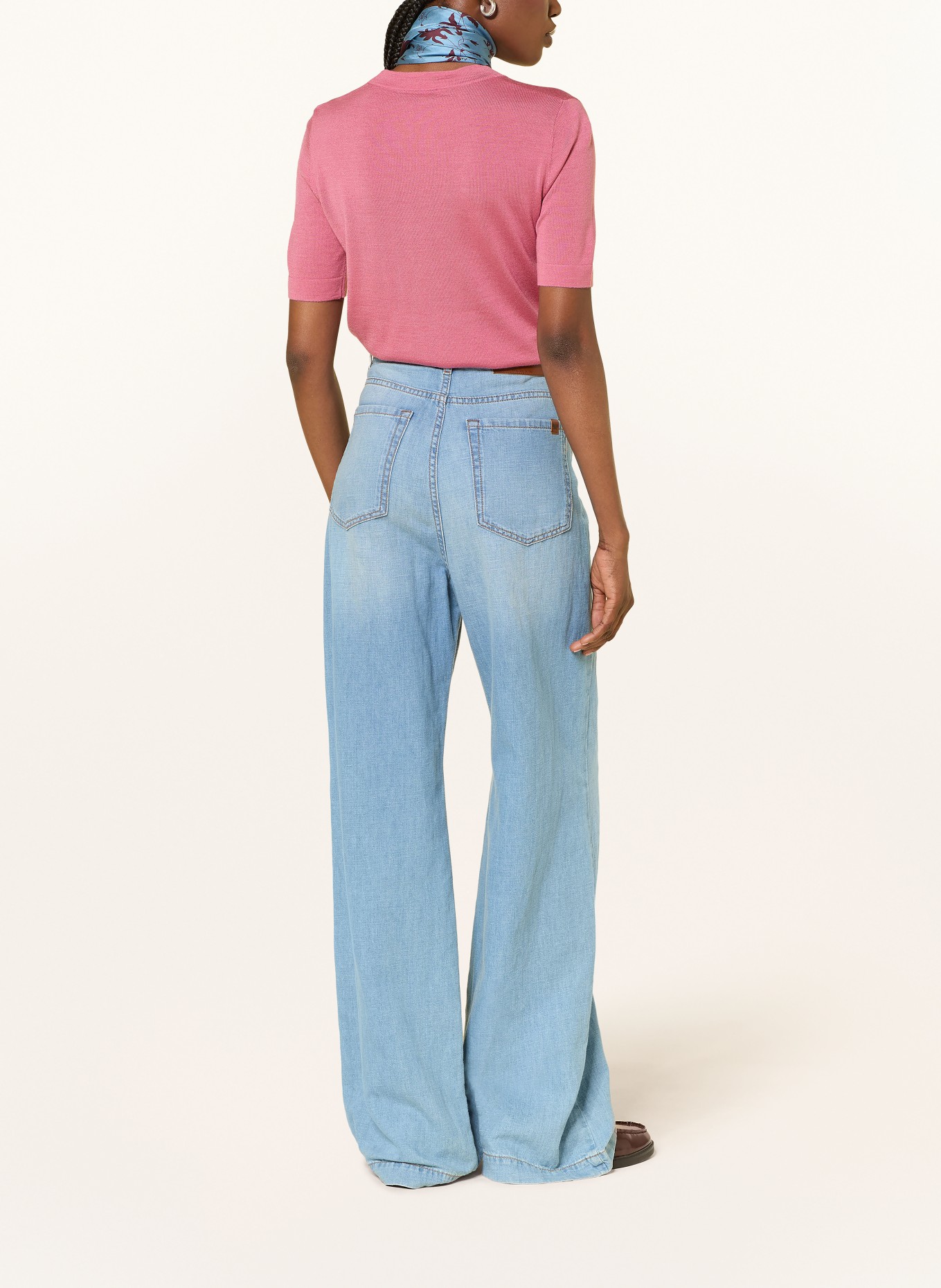 WEEKEND Max Mara Gebreid shirt TAPIOCA: VIEUX ROSE