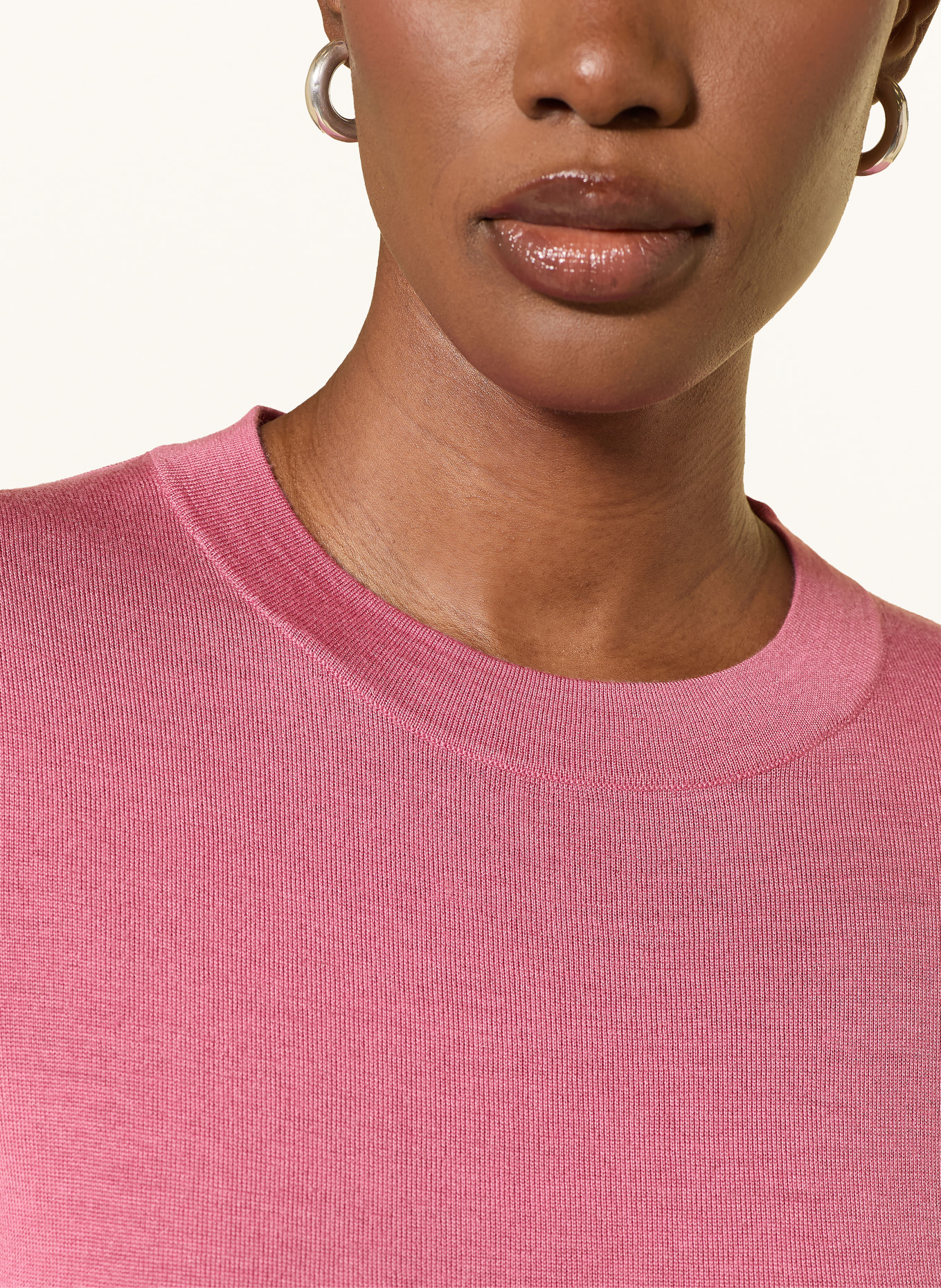 WEEKEND Max Mara Gebreid shirt TAPIOCA: VIEUX ROSE
