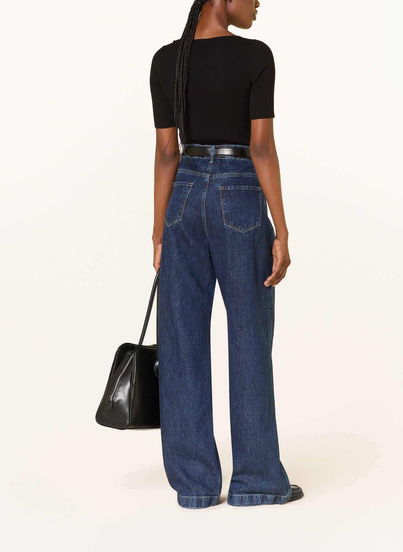 WEEKEND Max Mara Gebreid shirt GOLA: ZWART