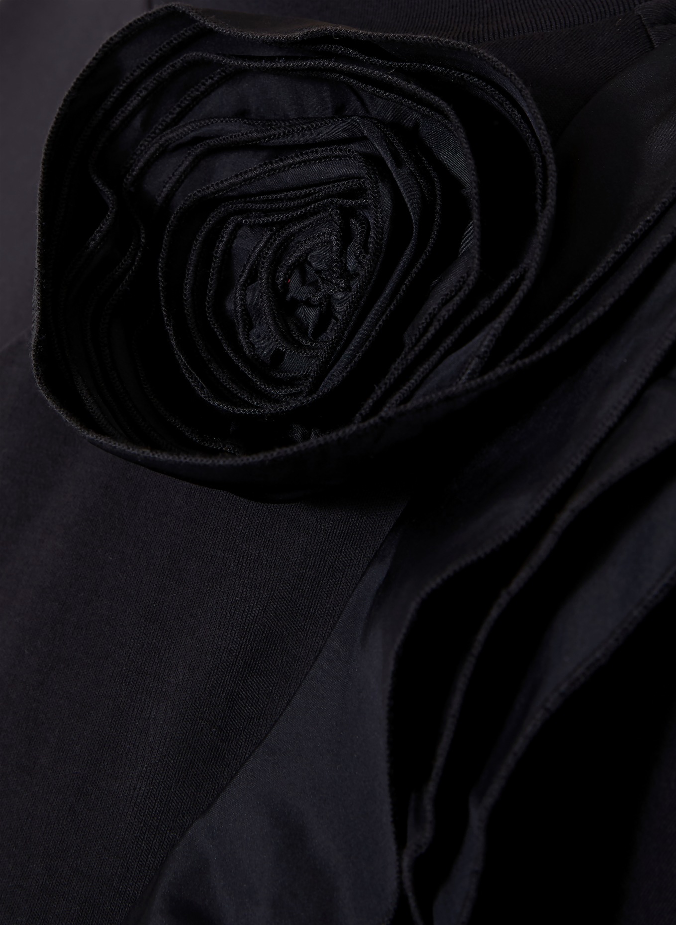 Max Mara Tricou ERA cu volane: ALBASTRU ÎNCHIS