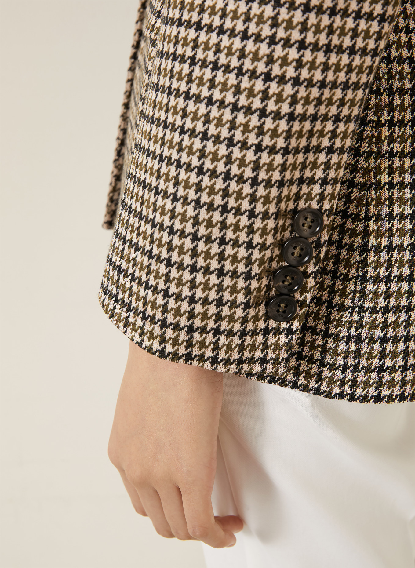 Max Mara Blazer MXMECCELSO: BEIGE / BRUN / OLIVEN