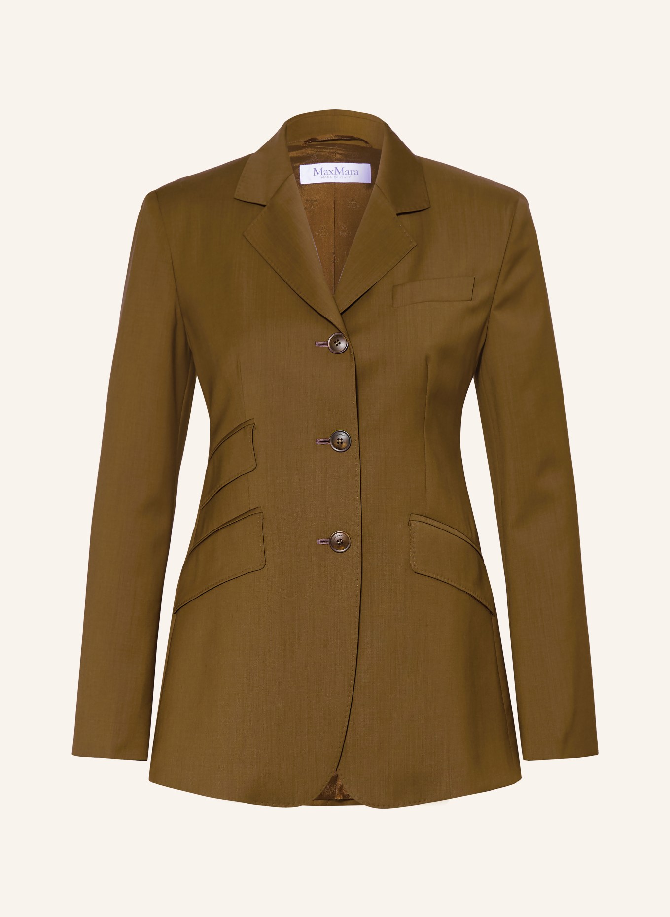 Max Mara PATIO Blazer: KHAKI
