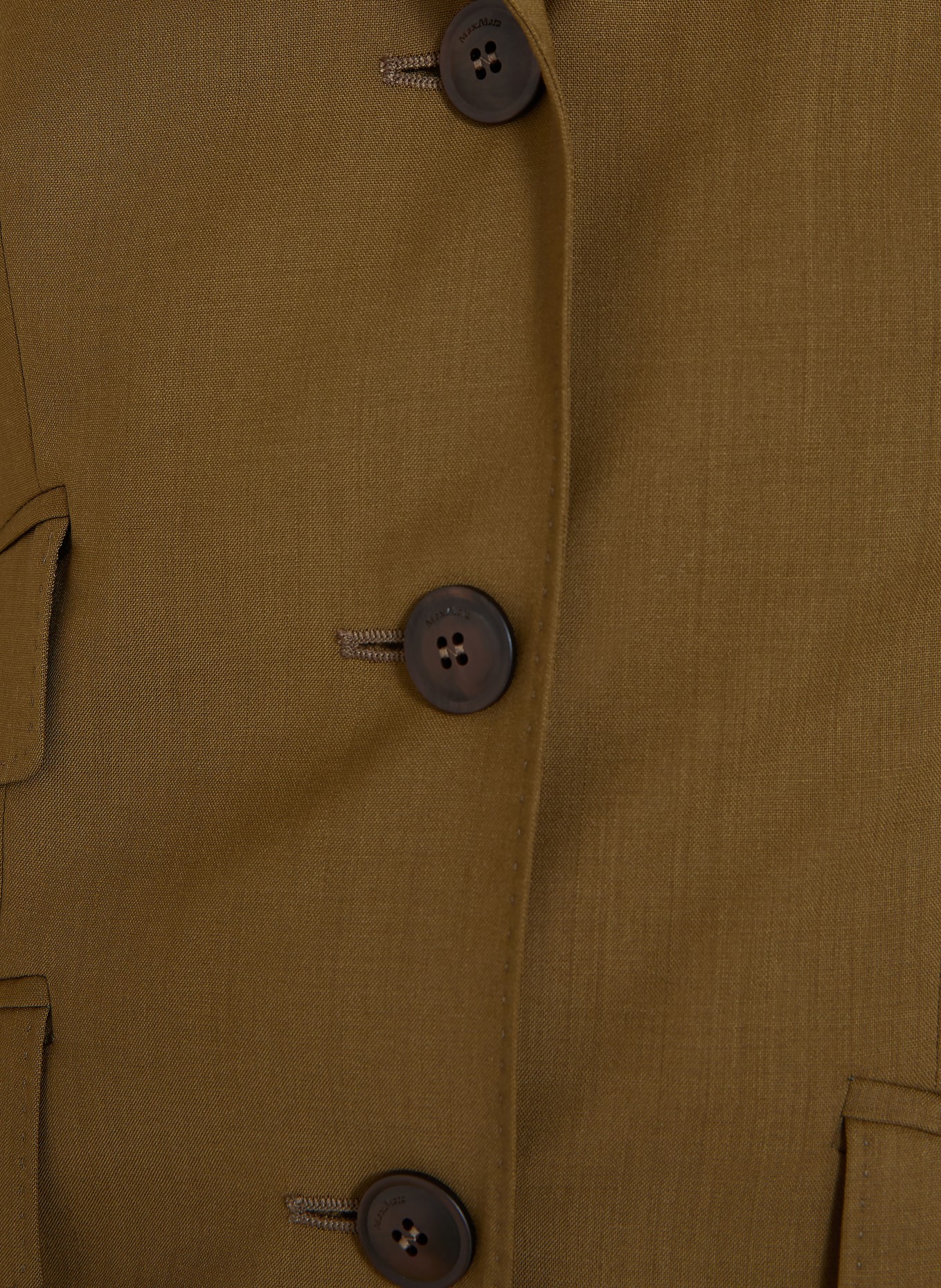 Max Mara PATIO Blazer: KHAKI