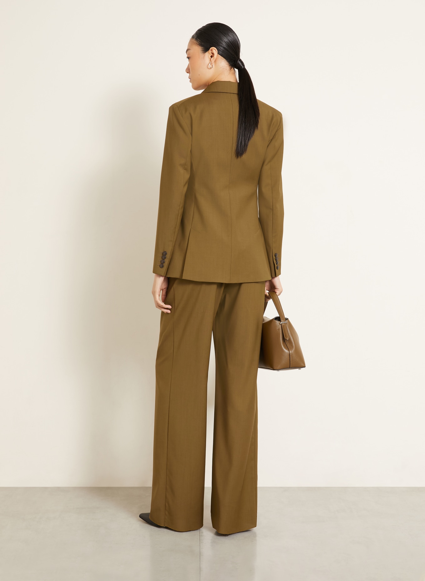 Max Mara Marlene-bukser EDITTO: KHAKI