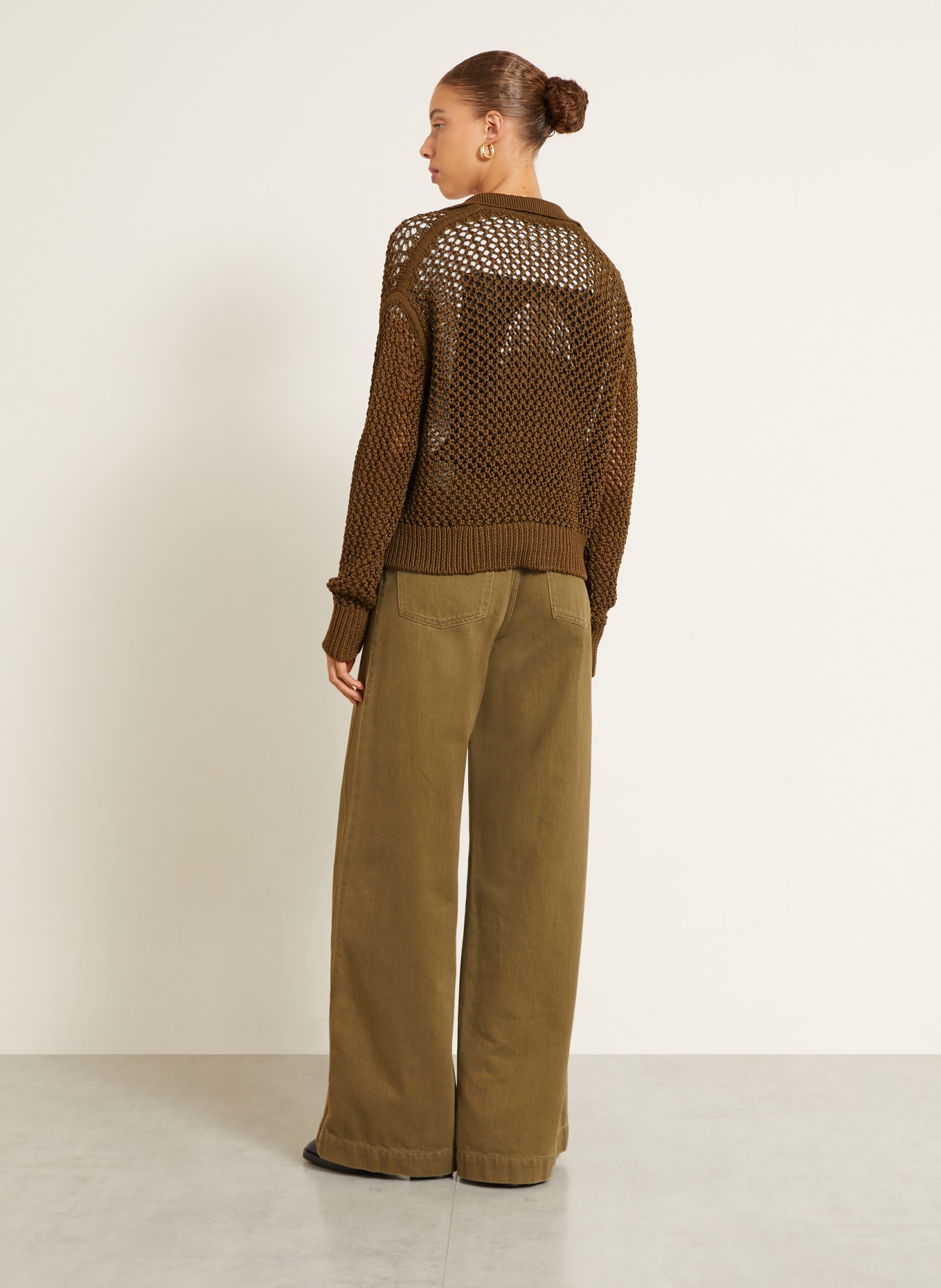 Max Mara FILM Cardigan: KHAKI