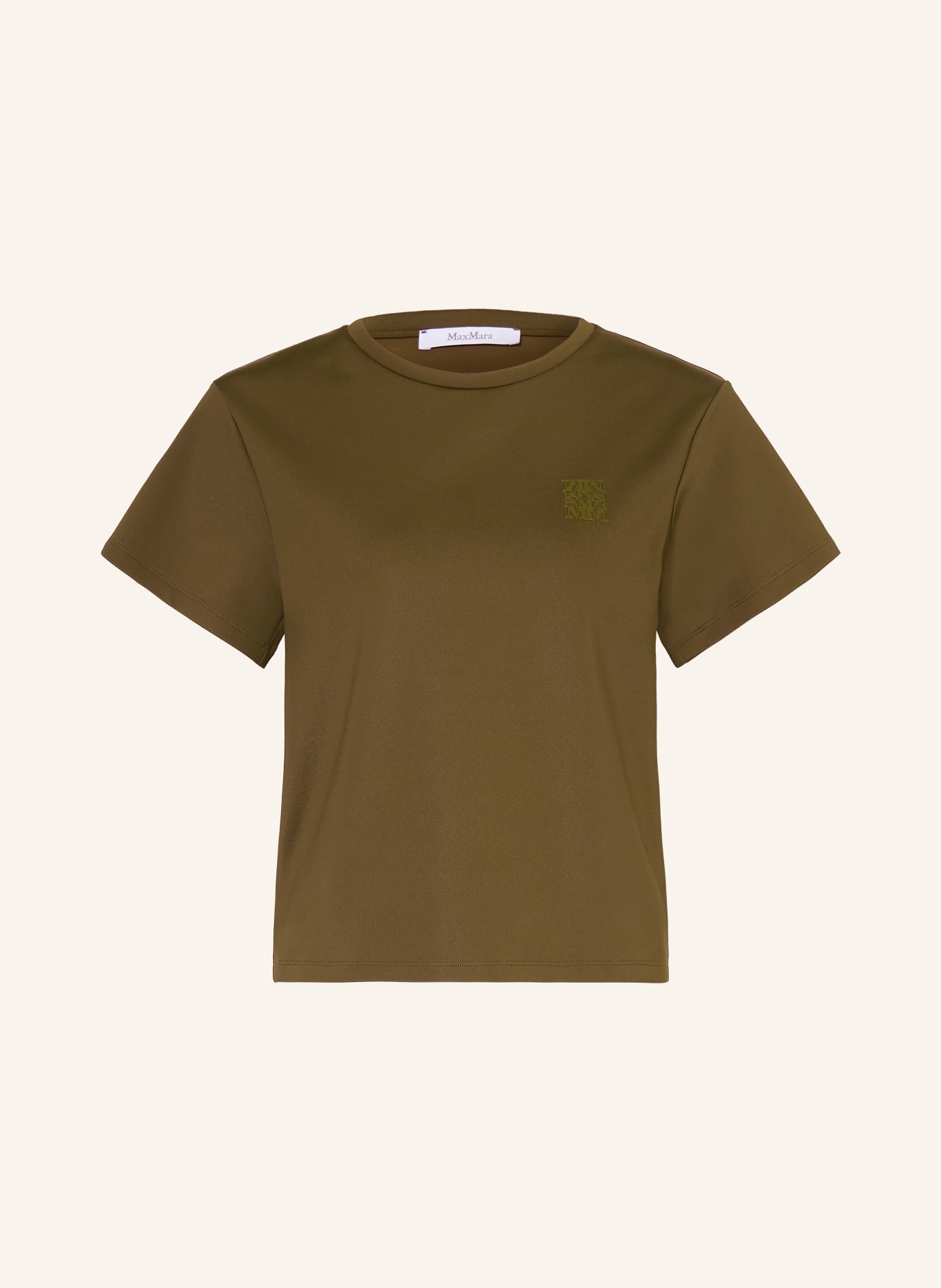 Max Mara Tricou QUAGGA: KAKI