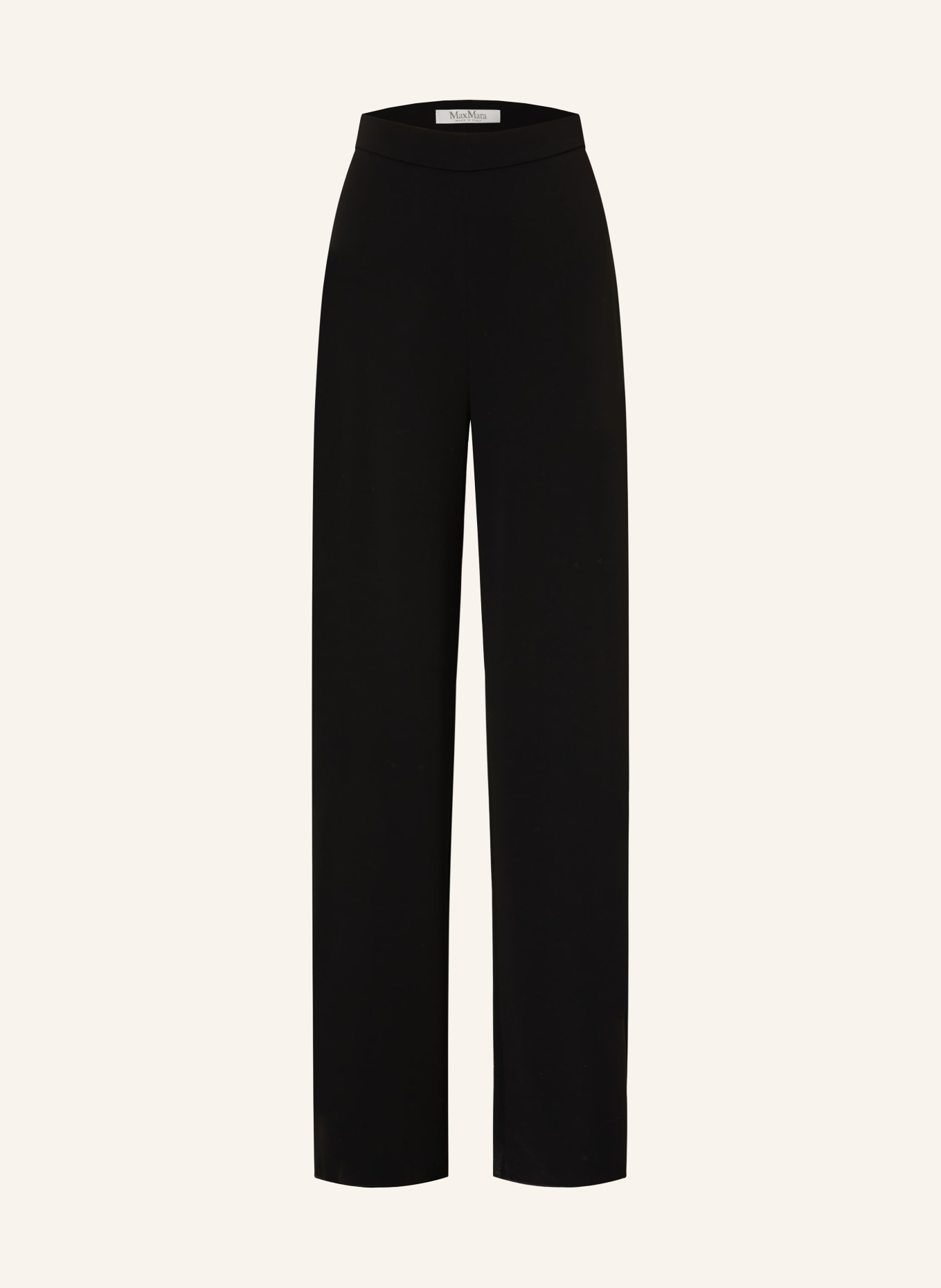 Max Mara Marlene-bukser ALAGGIO: SORT