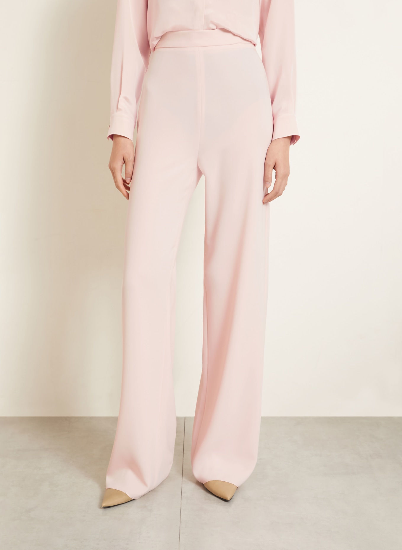 Max Mara Marlene-bukser ALAGGIO: ROSÉ