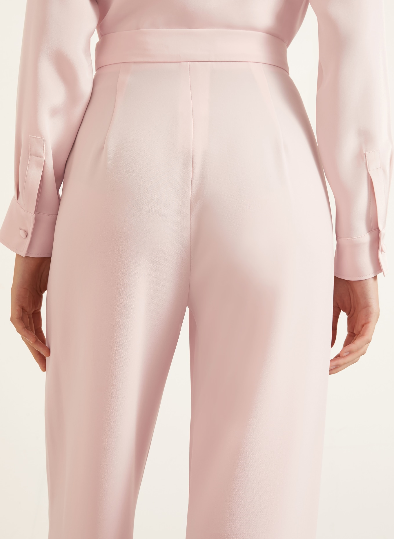 Max Mara Marlene-bukser ALAGGIO: ROSÉ