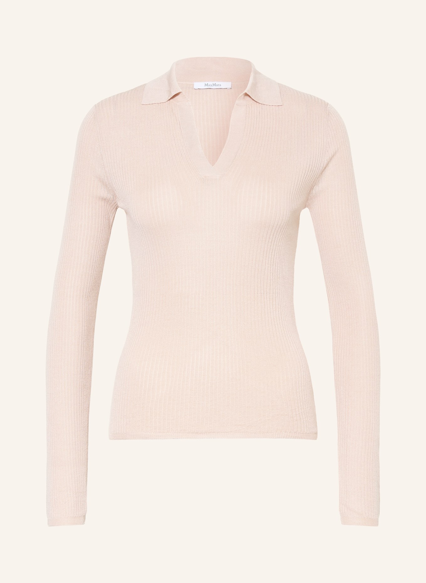 Max Mara Sweter GERGO: JASNORÓŻOWY