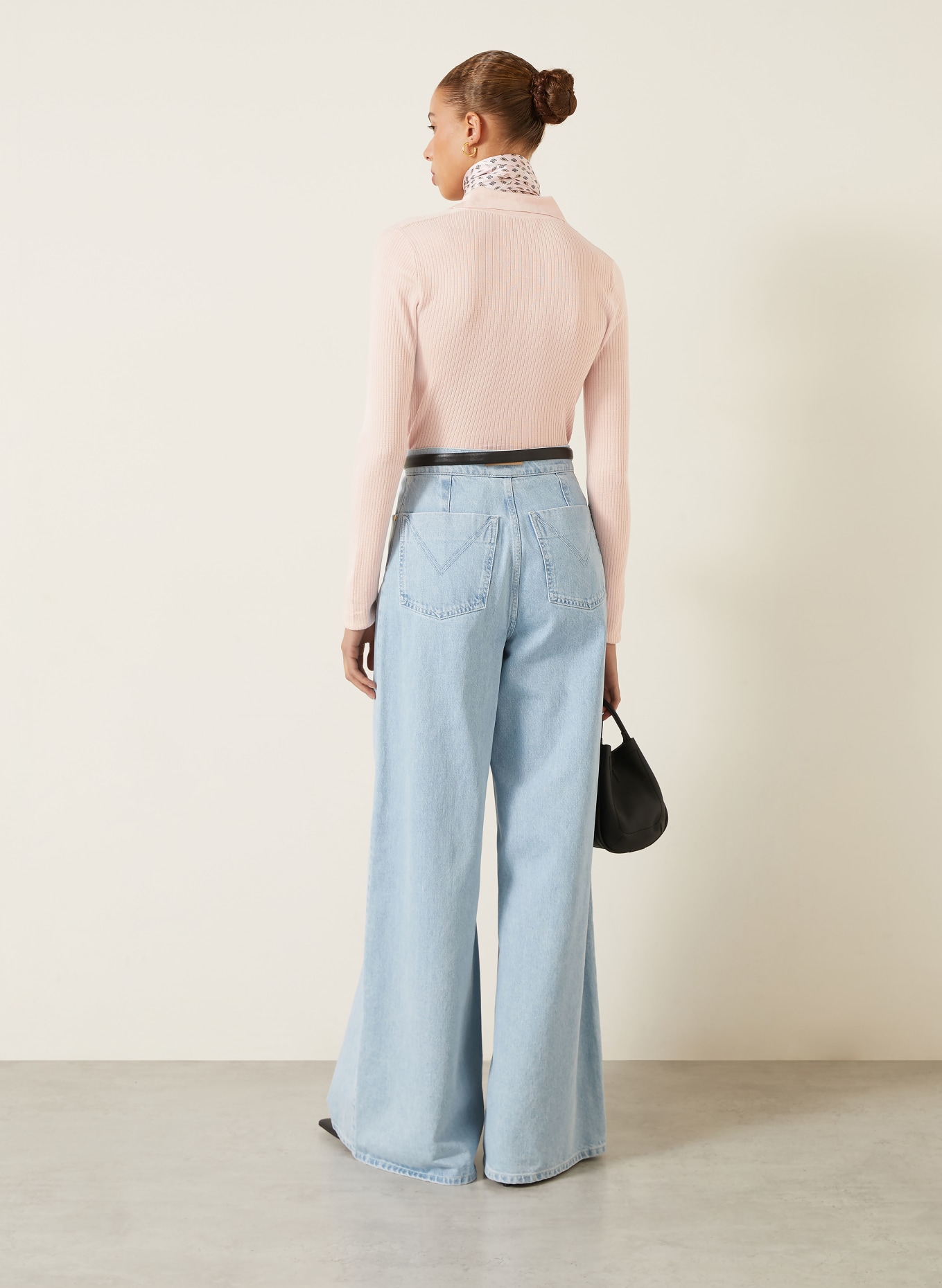 Max Mara Sweter GERGO: JASNORÓŻOWY