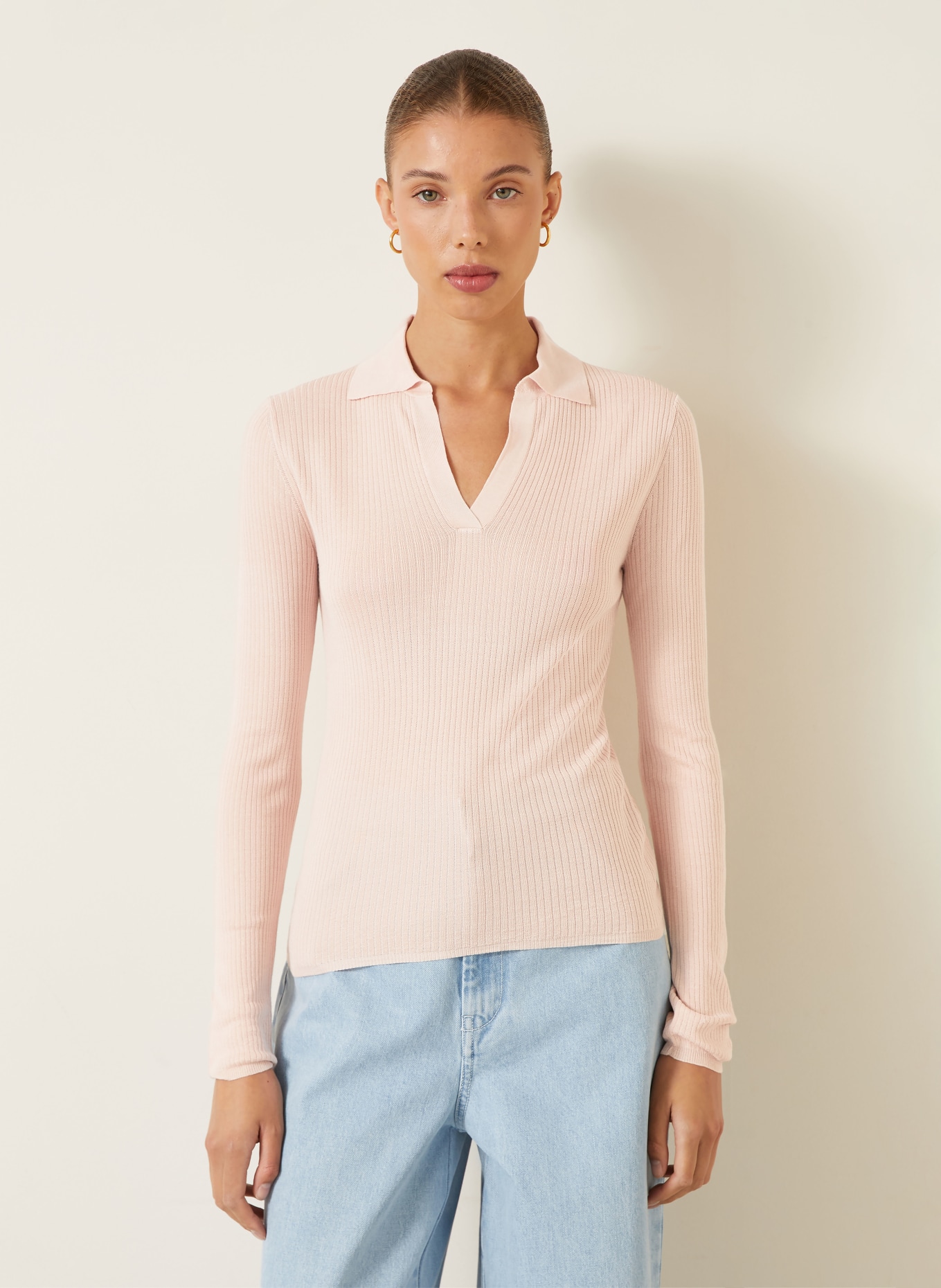 Max Mara Sweter GERGO: JASNORÓŻOWY