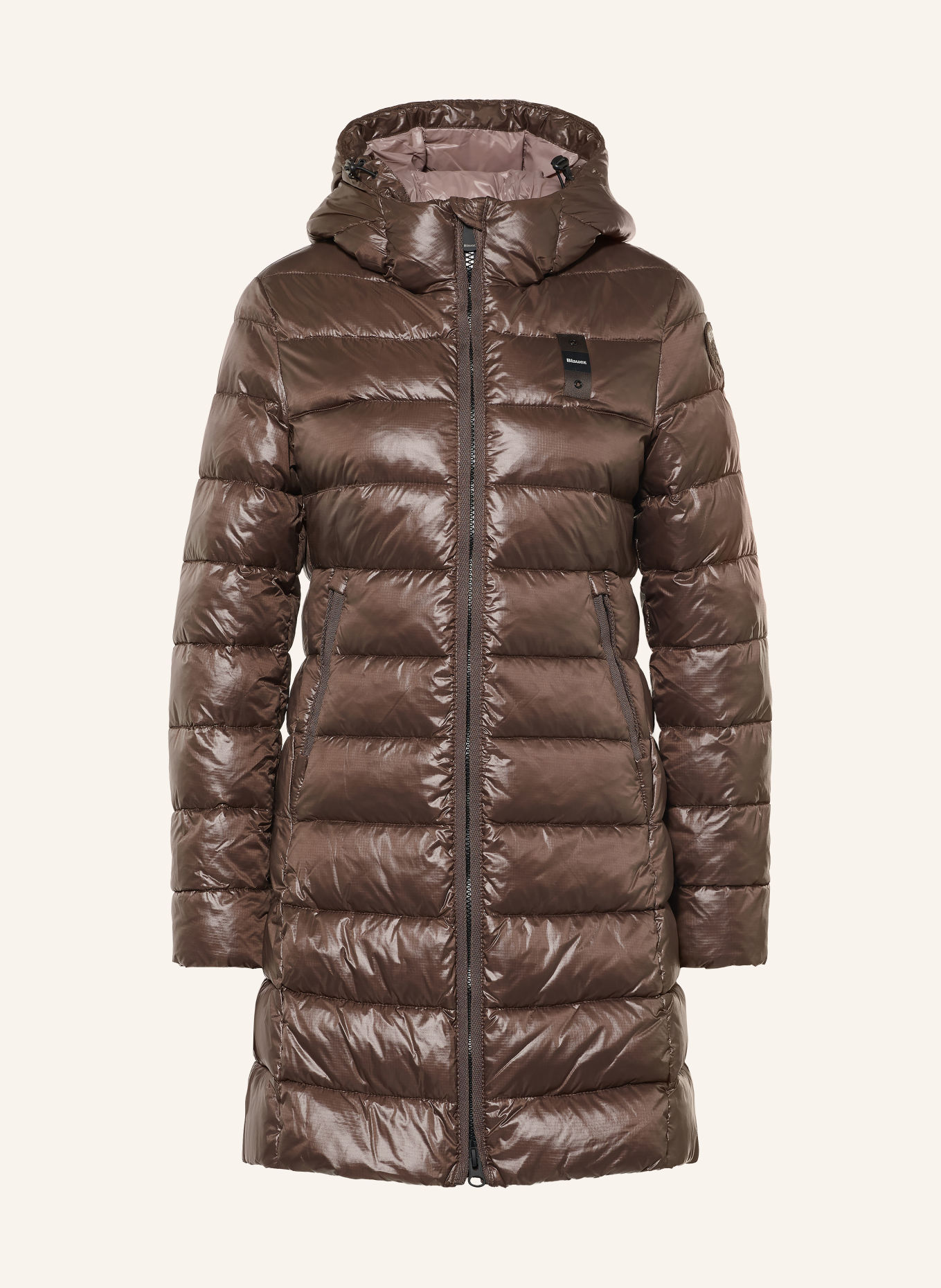 Blauer Manteau matelassé ADELAIDE: MARRON