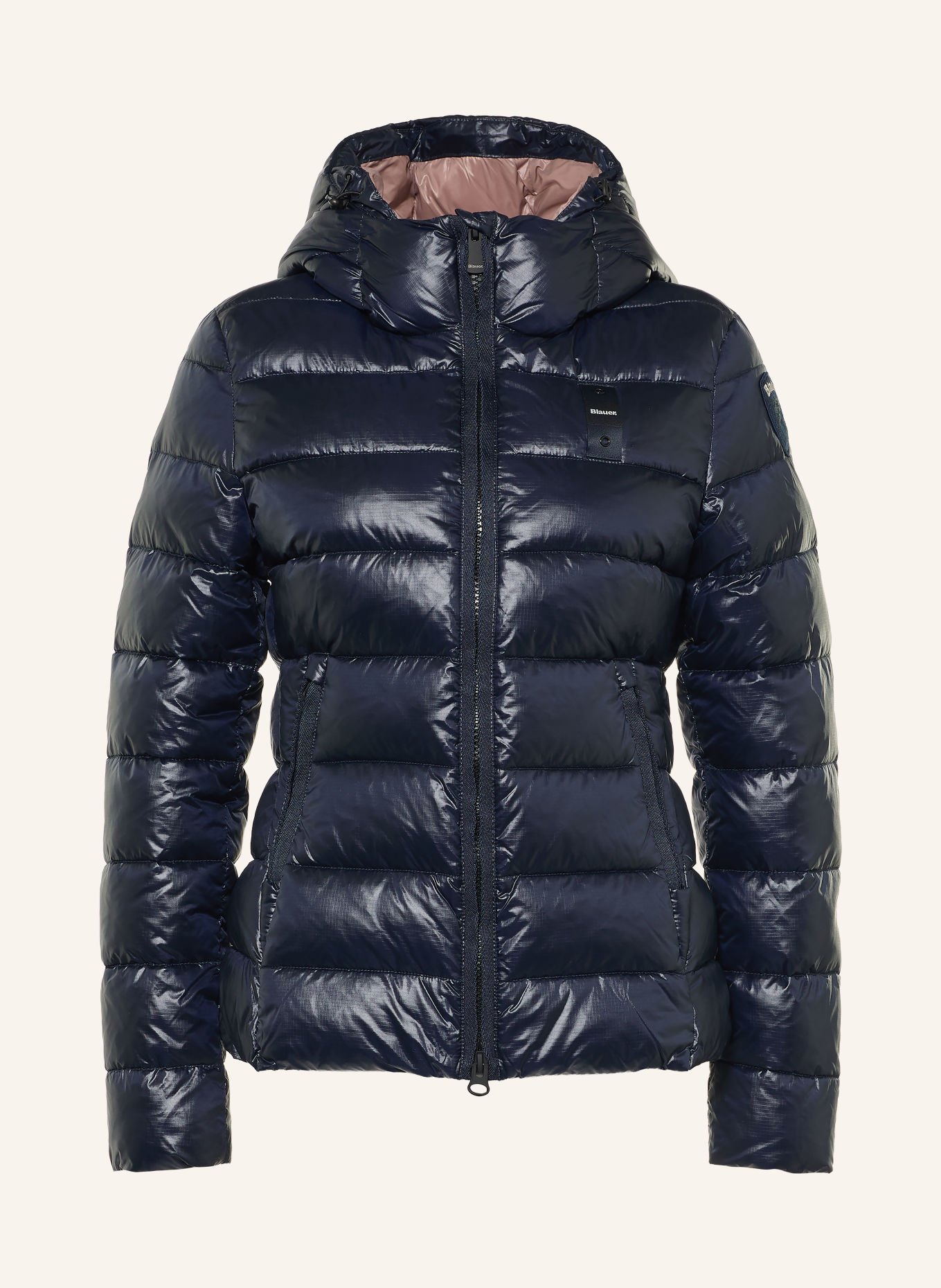 Blauer Steppjacke CAROLL: DUNKELBLAU