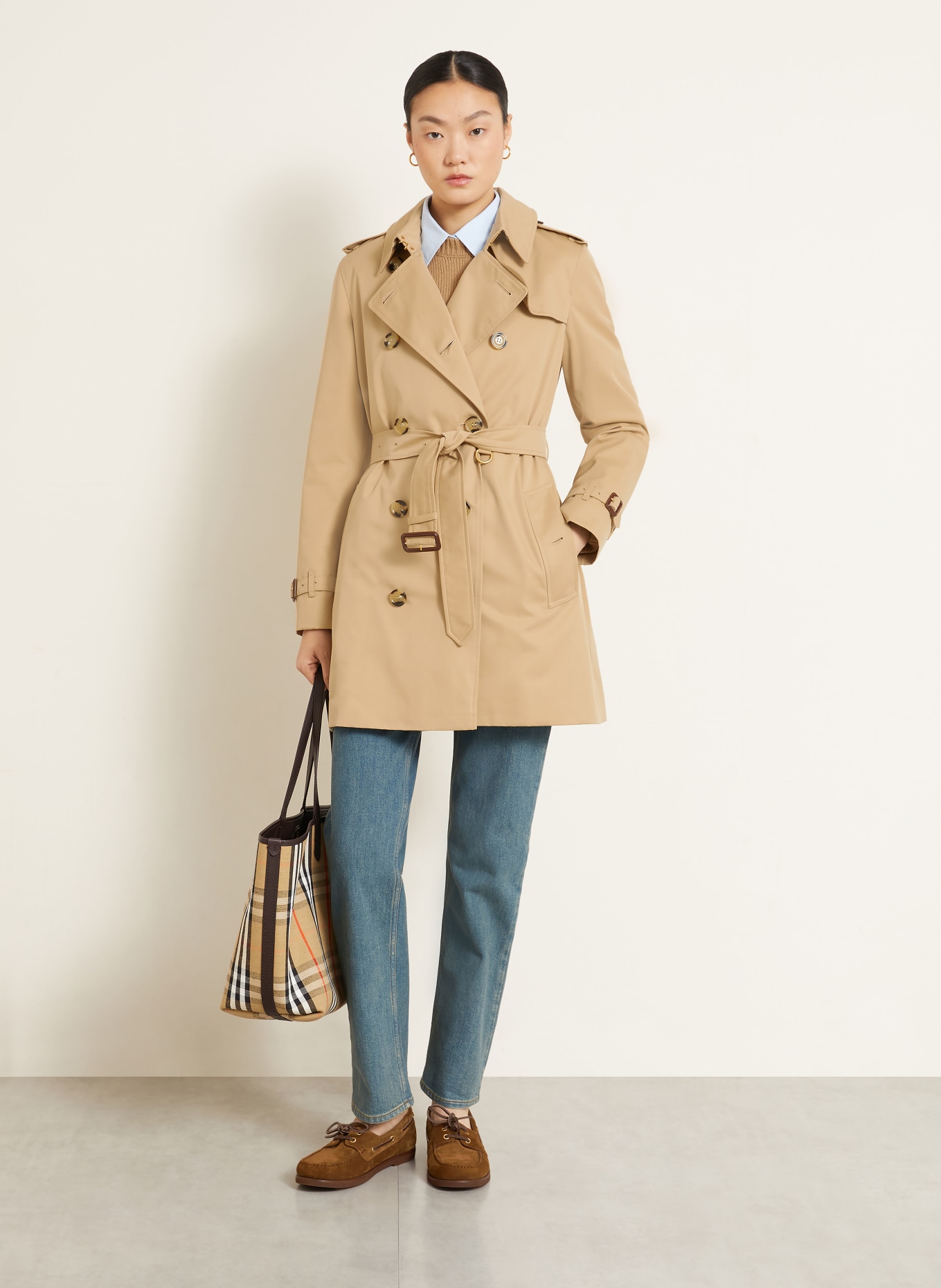 BURBERRY Trench KENSINGTON: BEJ