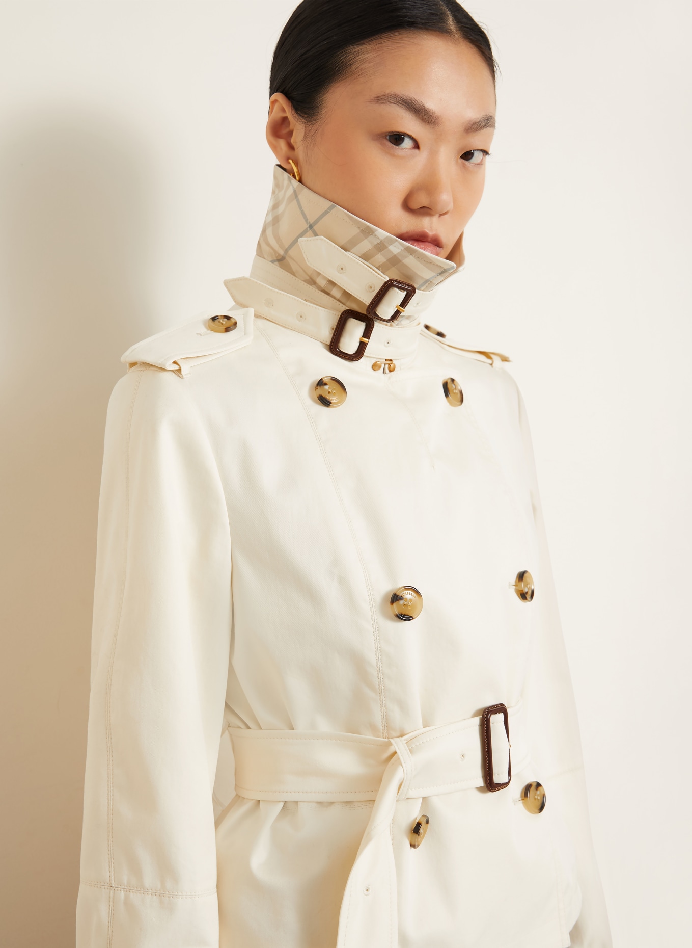 BURBERRY Jacheta Tench SWARBY: CREM