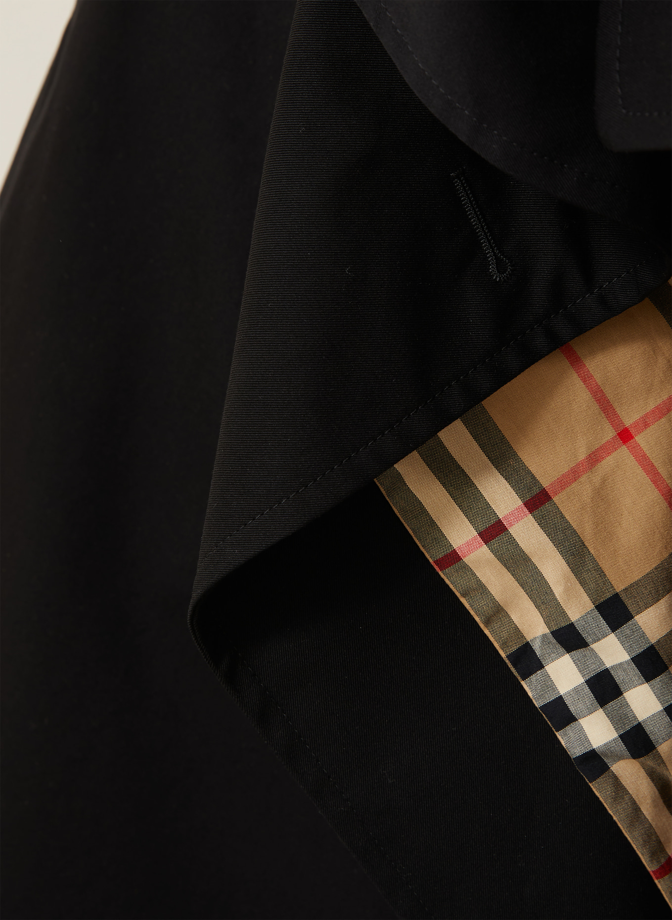 BURBERRY Fustă HEATHER: NEGRU