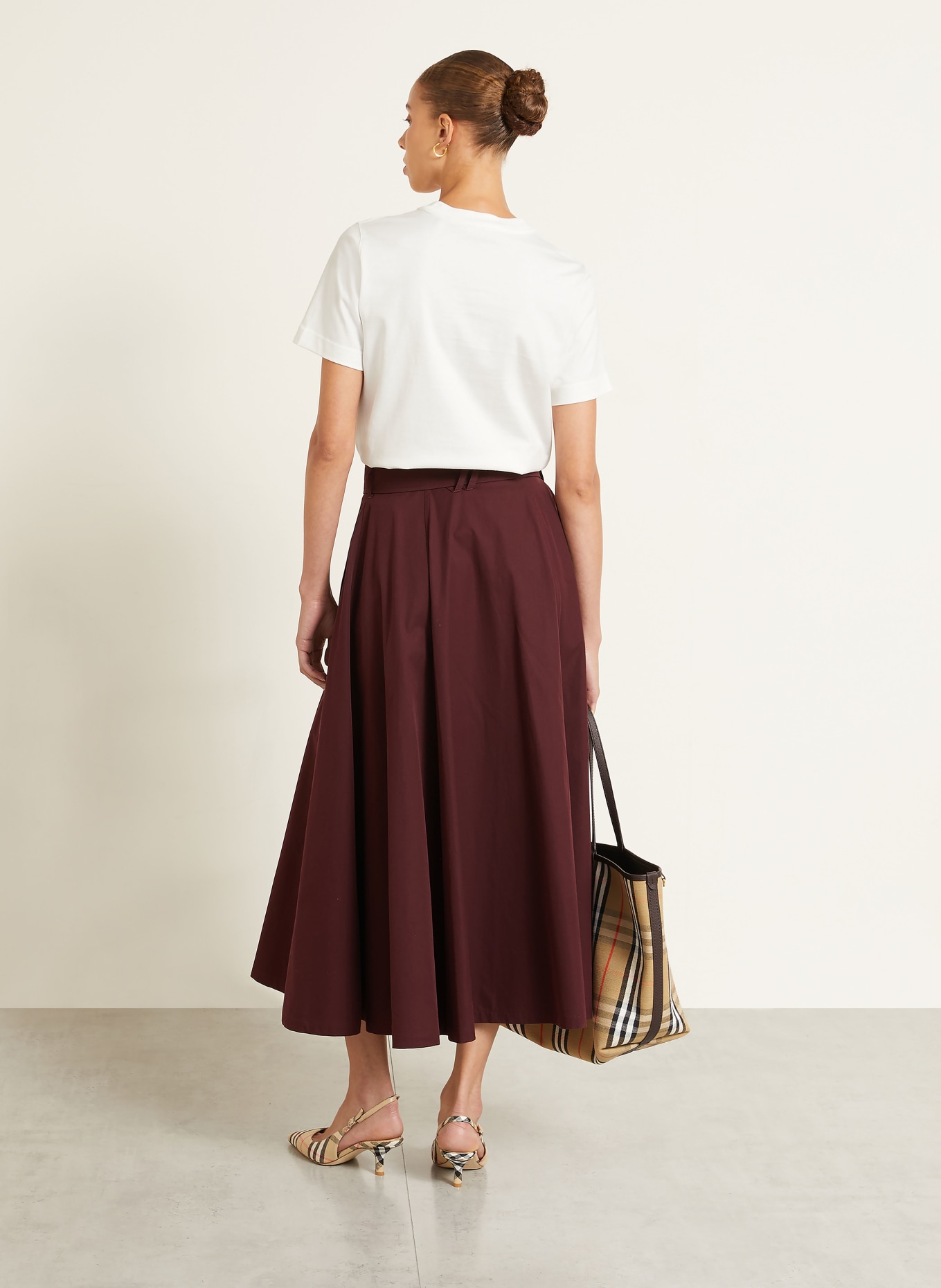 BURBERRY FRANKIE T-shirt: WHITE