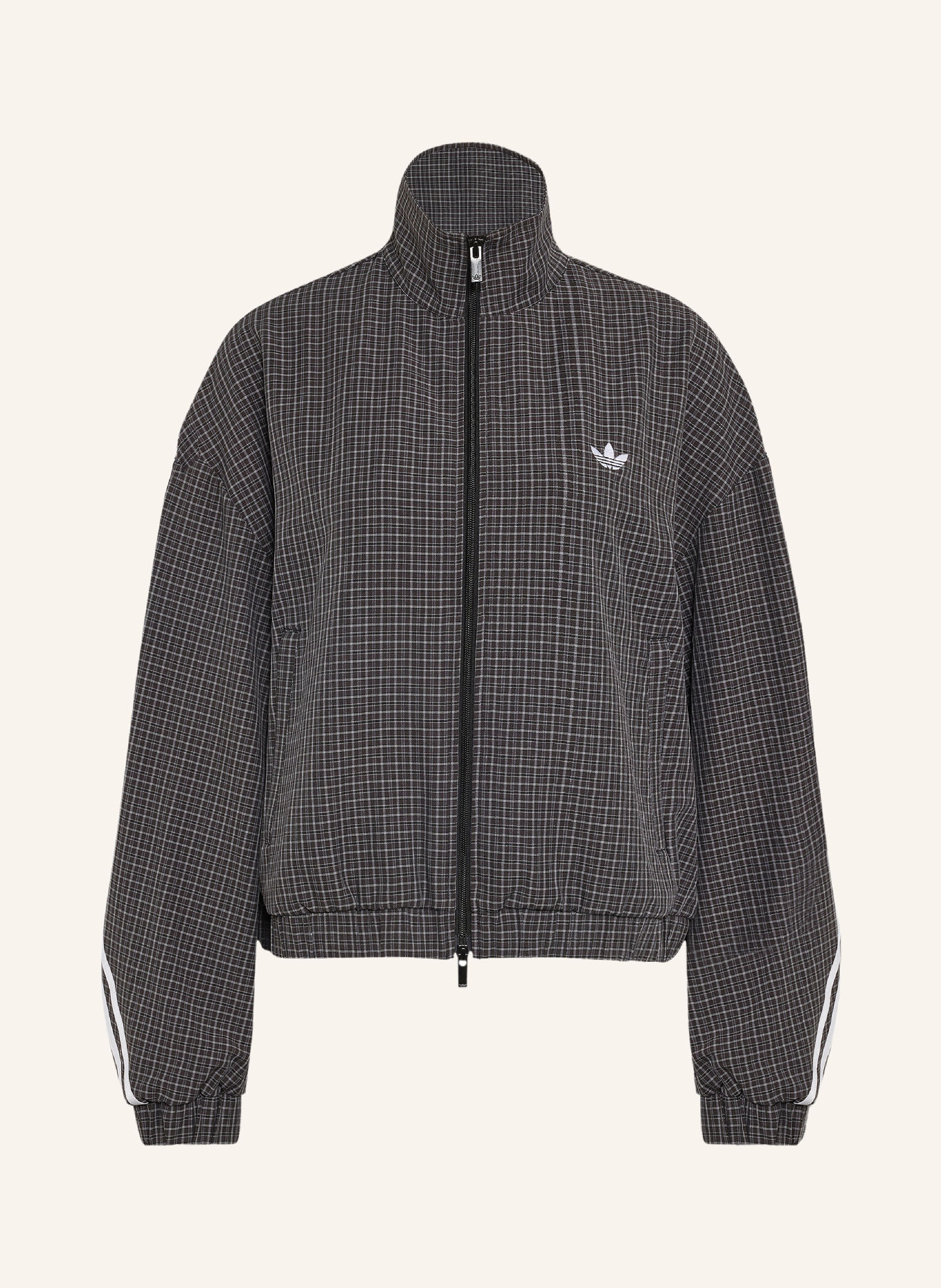 adidas Originals Blouson CHECKS ORIGINALS: SCHWARZ / GRAU / WEISS