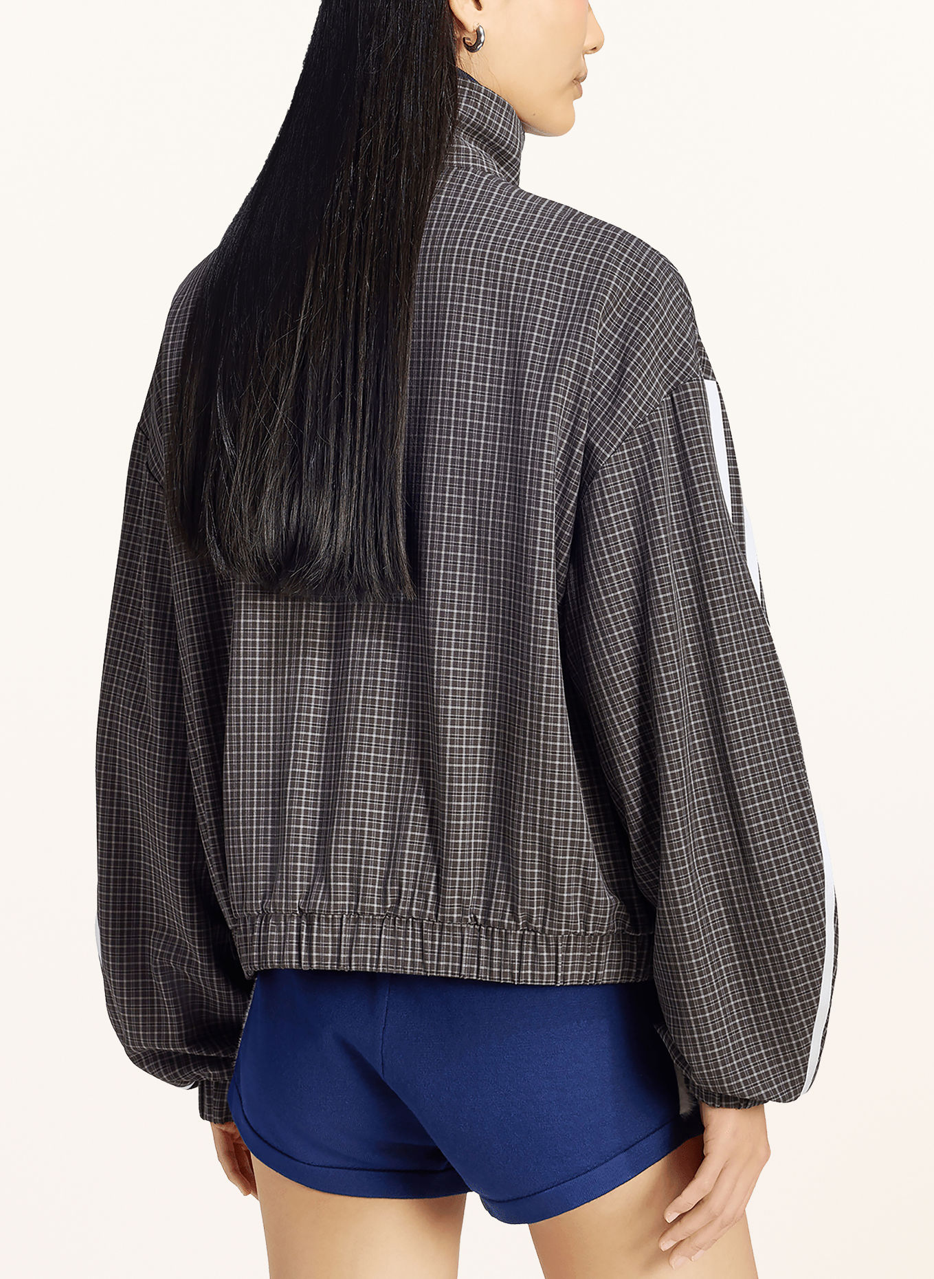 adidas Originals Blouson CHECKS ORIGINALS: SCHWARZ / GRAU / WEISS