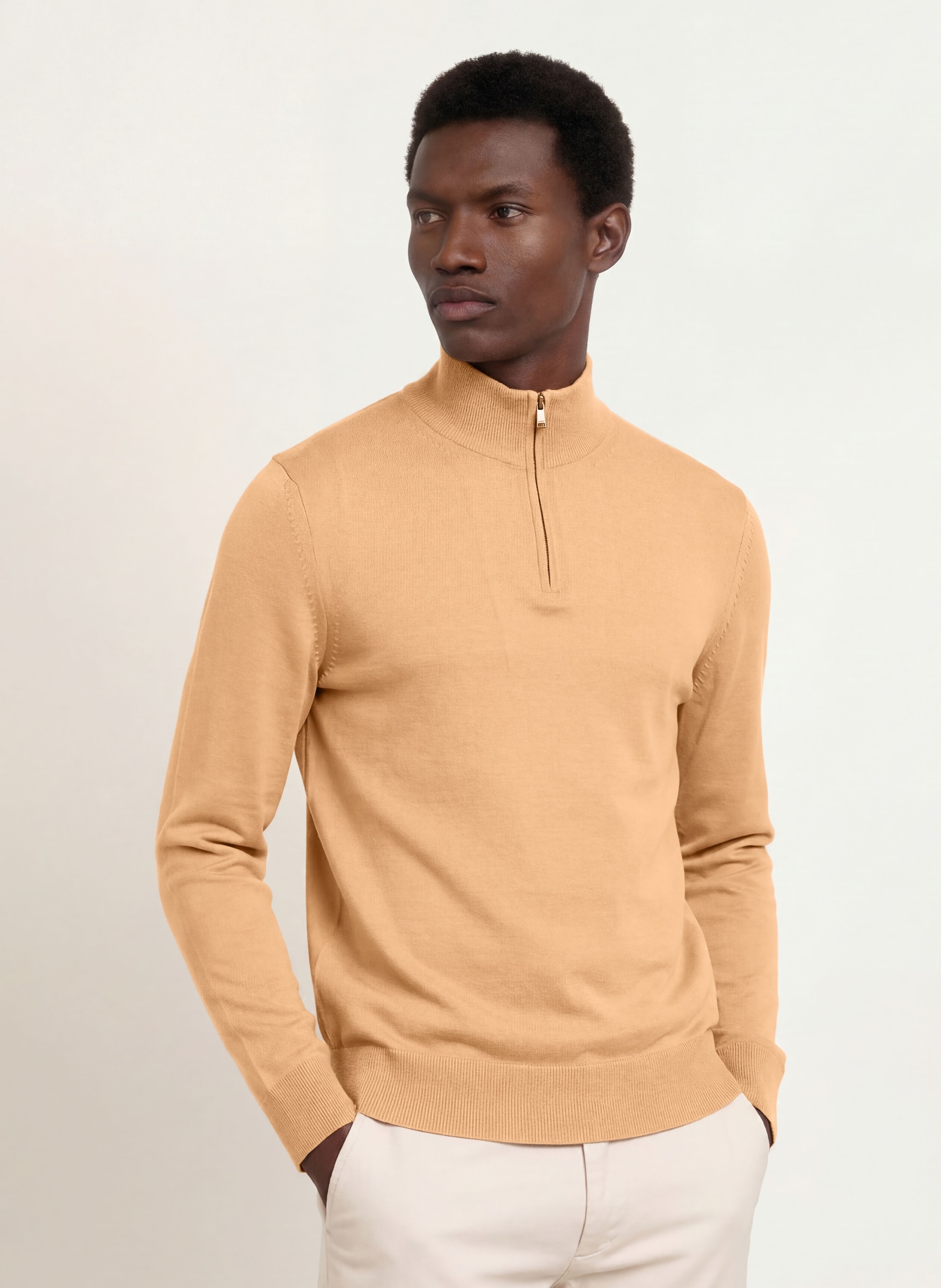 BOSS Troyer EBENJI: BEIGE